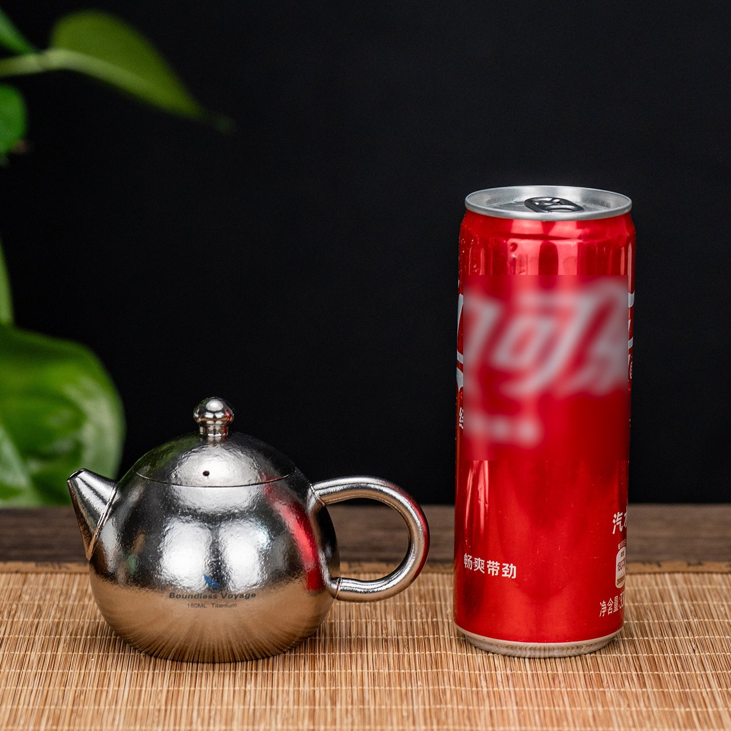 Boundless Voyage Titanium Teapot 180ml – Ultralight Tea Maker with Vented Lid & Anti-Scald Handle for Camping, Travel & Home