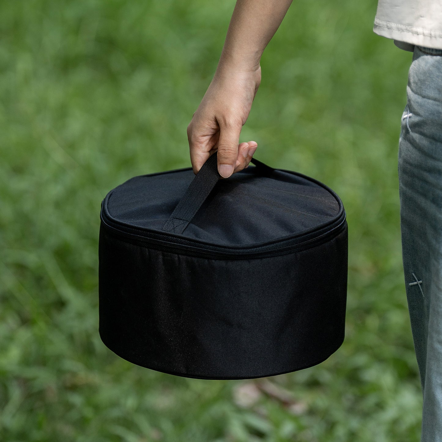 Boundless Voyage Titanium Camping Pot 3.2L  Ultralight Multifunctional Rice Cooker with Perforated Inner Liner for Hiking  Travel