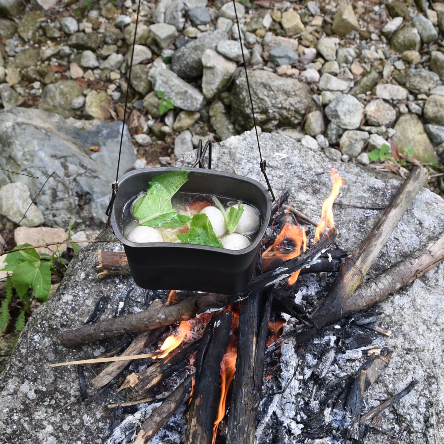 Boundless Voyage TA1 Titanium Military Canteen Set 400ml+750ml Ultralight Cooking & Mess Kit for Camping & Survival