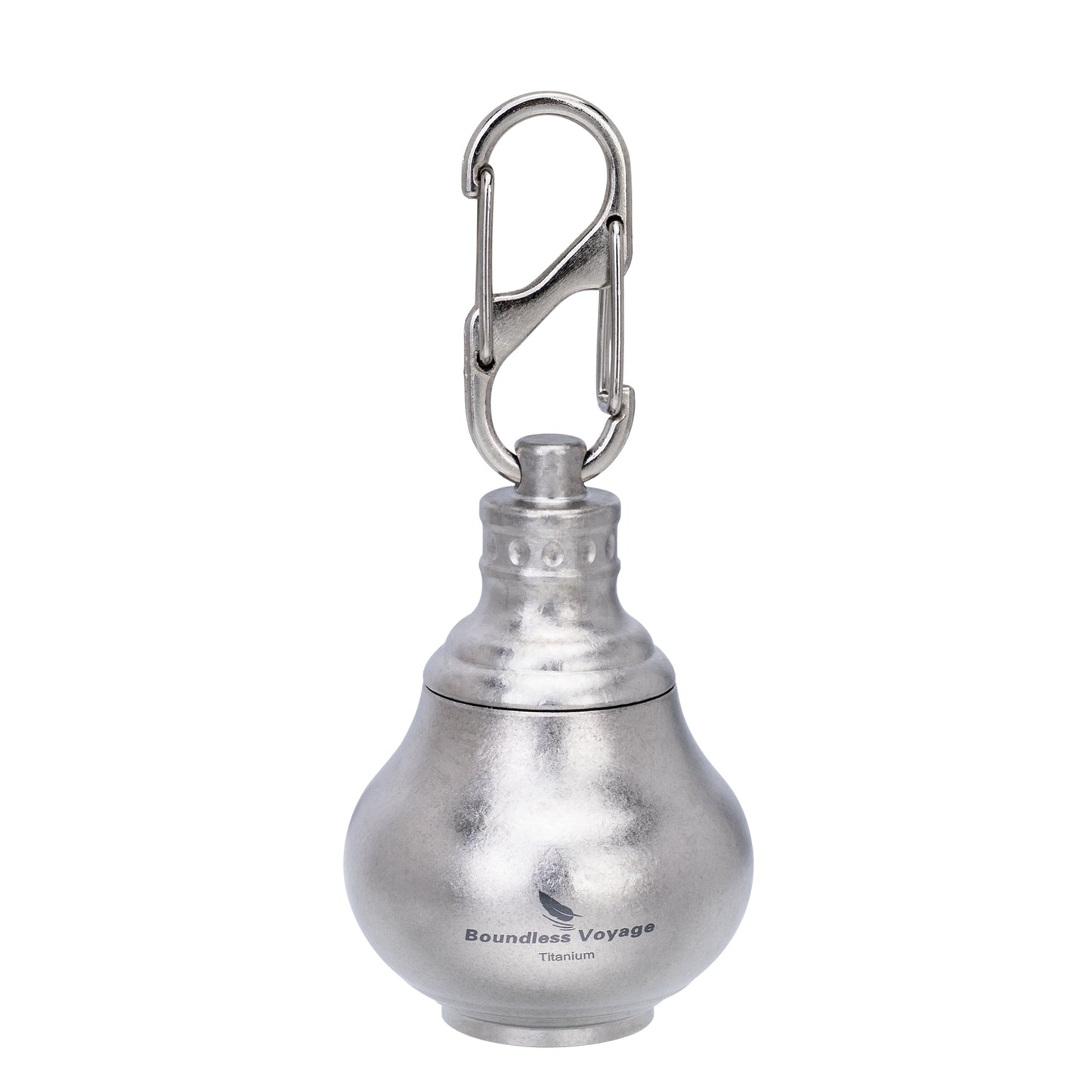 Boundless Voyage Titanium Mini Medicine Bottle – Ultralight Waterproof Pill Jar for Travel, EDC & Outdoor Use