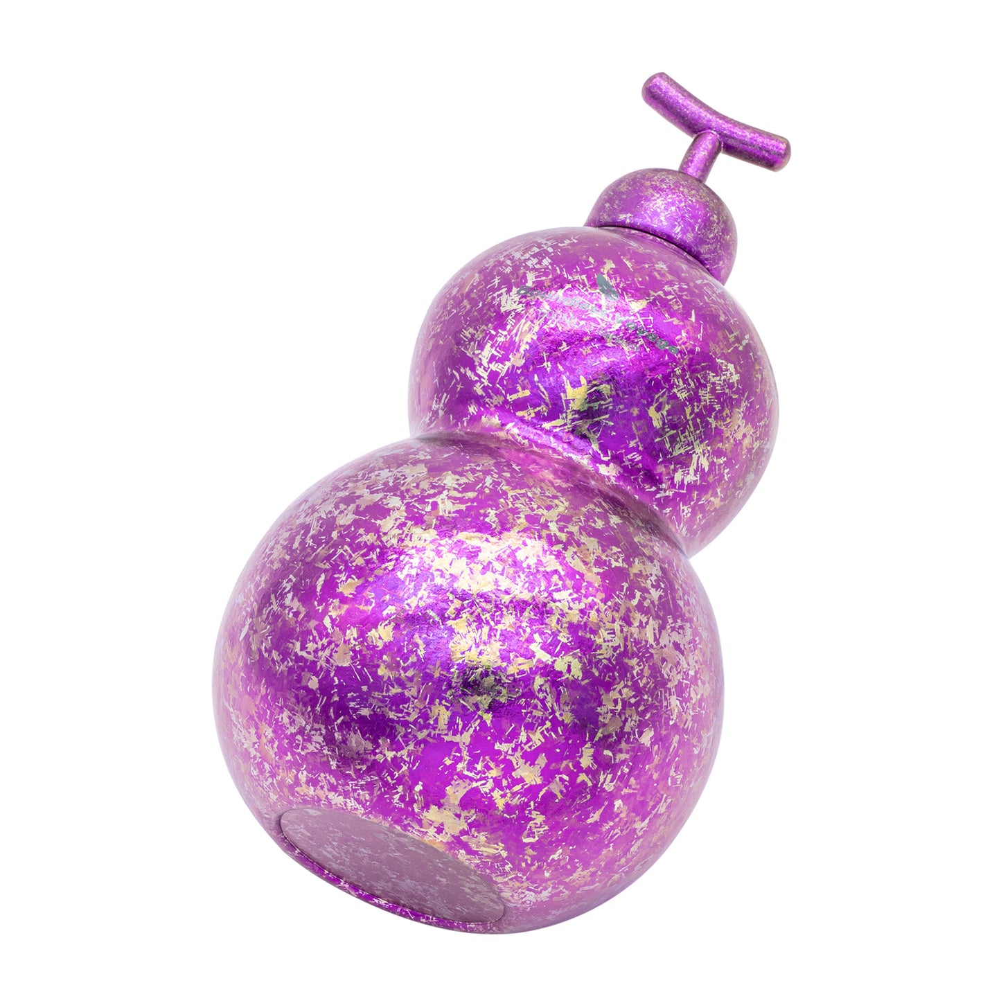 Boundless Voyage Premium Titanium Gourd Flask  | 500ml Crystallized Ice-Texture Canteen | Ultralight & Rustproof Alcohol Drinkware for Hiking & Camping