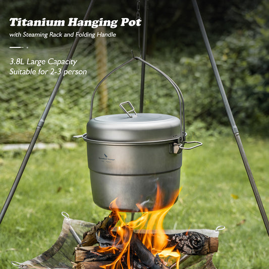 Titanium Frying Pan Camping, Titanium Tableware Boundless