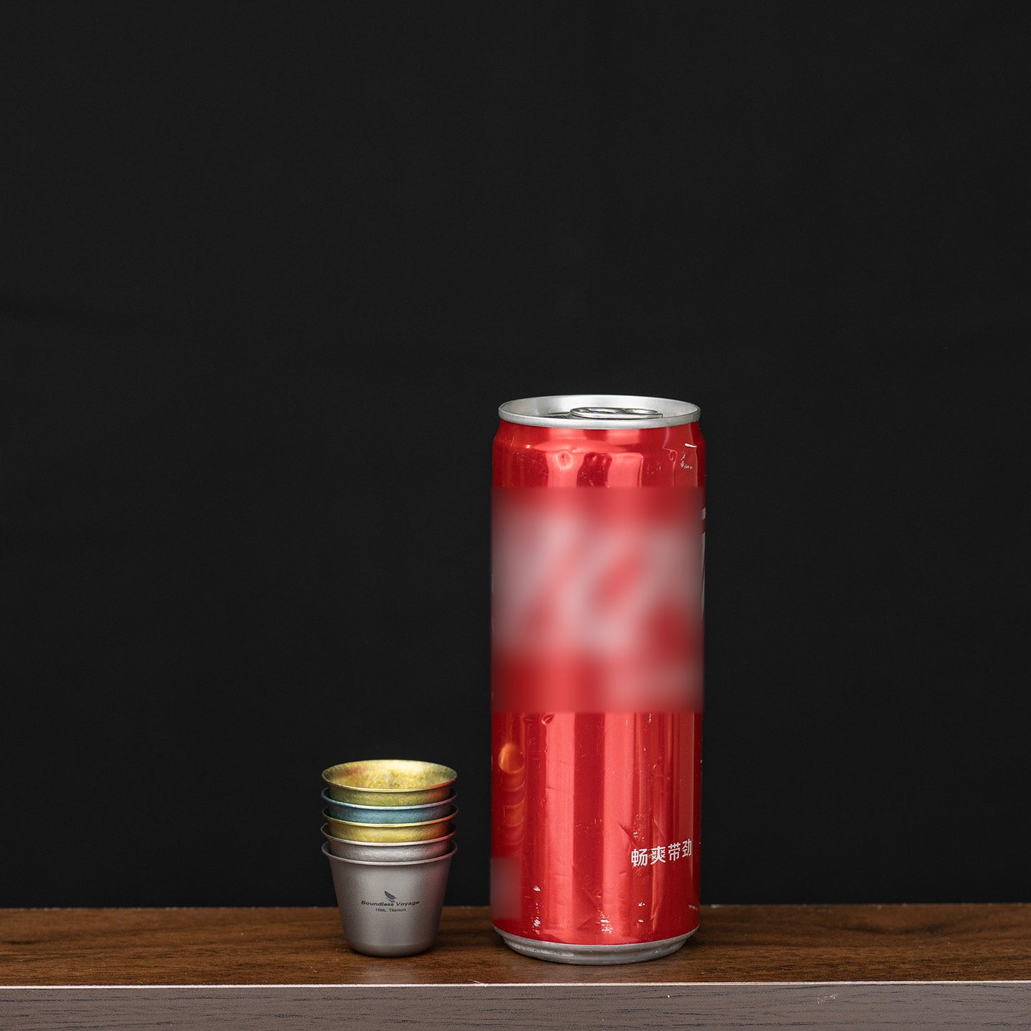 Boundless Voyage Ultralight Titanium Mini Cup | Portable Teacup & Whiskey Shot Glass | Small Metal Espresso Cup for Camping, Hiking & Home Use | BPA-Free & Healthy Drinkware