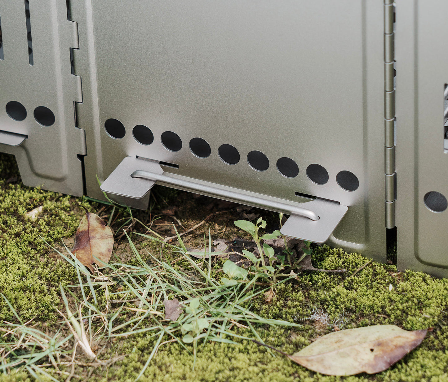 Boundless Voyage Titanium Wood Stove Ultralight Camping Charcoal Burner for Backpacking Hiking & Outdoor Cooking