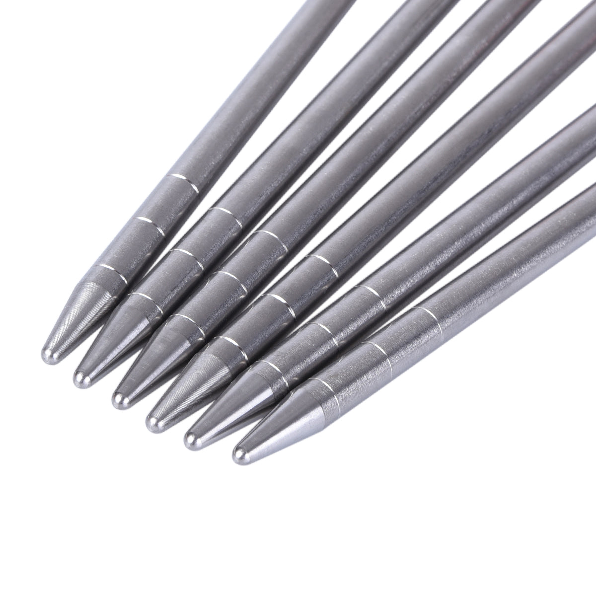 Boundless Voyage  Titanium alloy Tent Stake for Outdoor Camping 35CM Tent Pegs Lightweight 6PCS