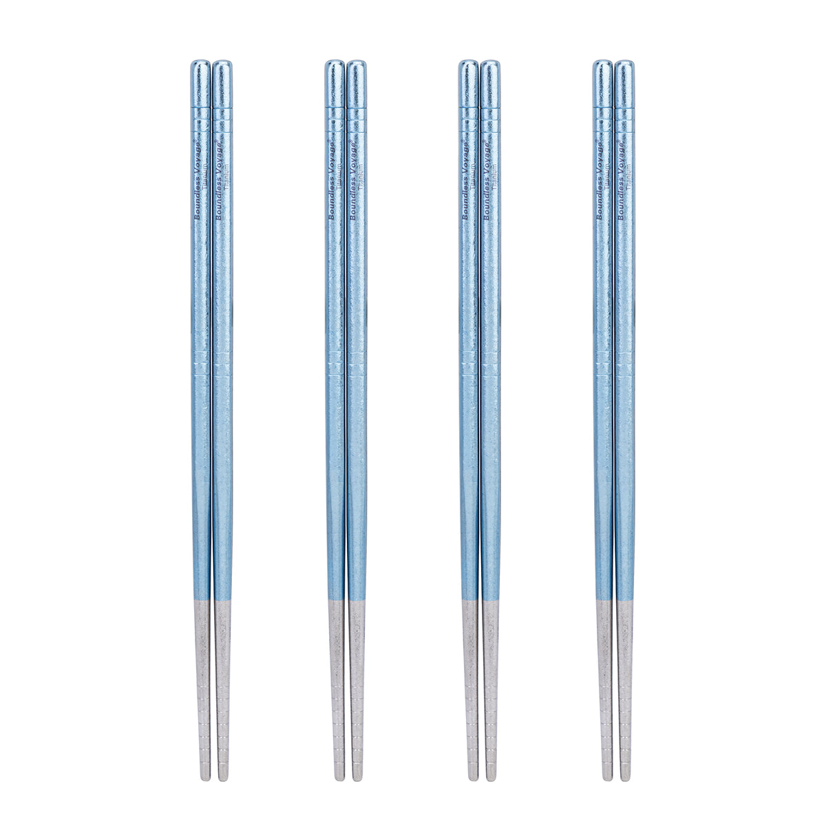 Boundless Voyage Colorful Titanium Chopsticks – Ultralight Non-Slip Reusable Chopsticks for Camping, Travel & Everyday Dining