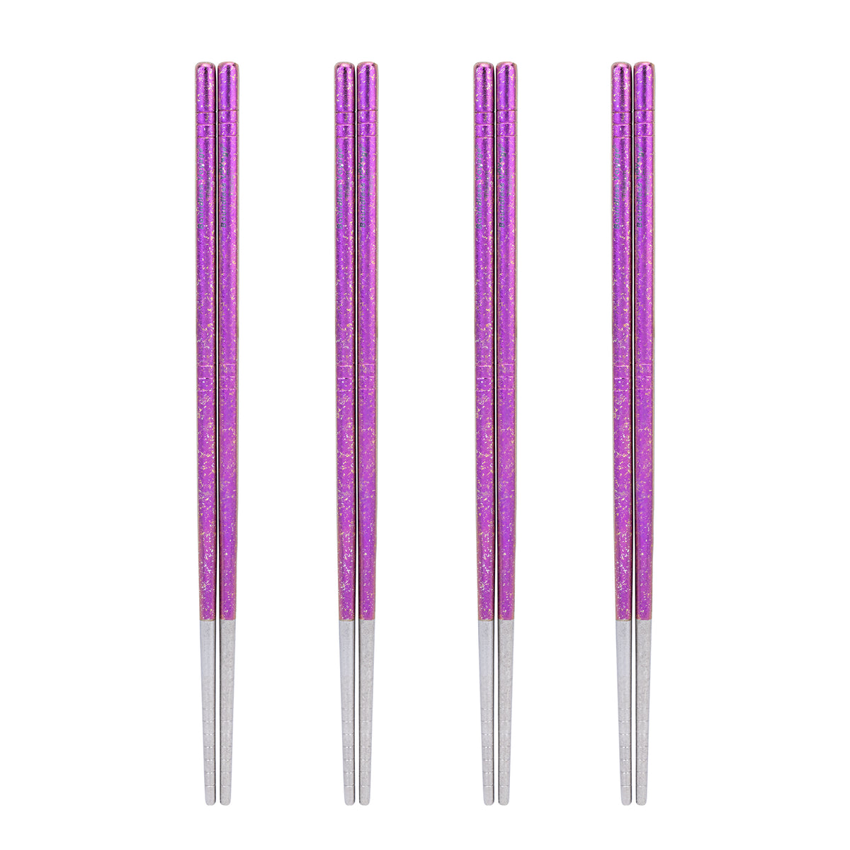 Boundless Voyage Colorful Titanium Chopsticks – Ultralight Non-Slip Reusable Chopsticks for Camping, Travel & Everyday Dining