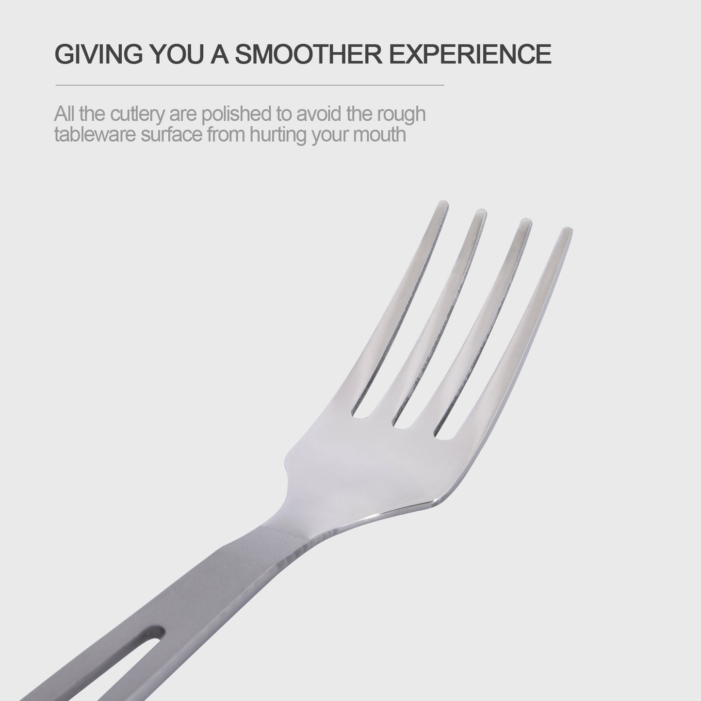 Boundless Voyage Titanium Fork – Ultralight Camping Cutlery for Outdoor & Everyday Use