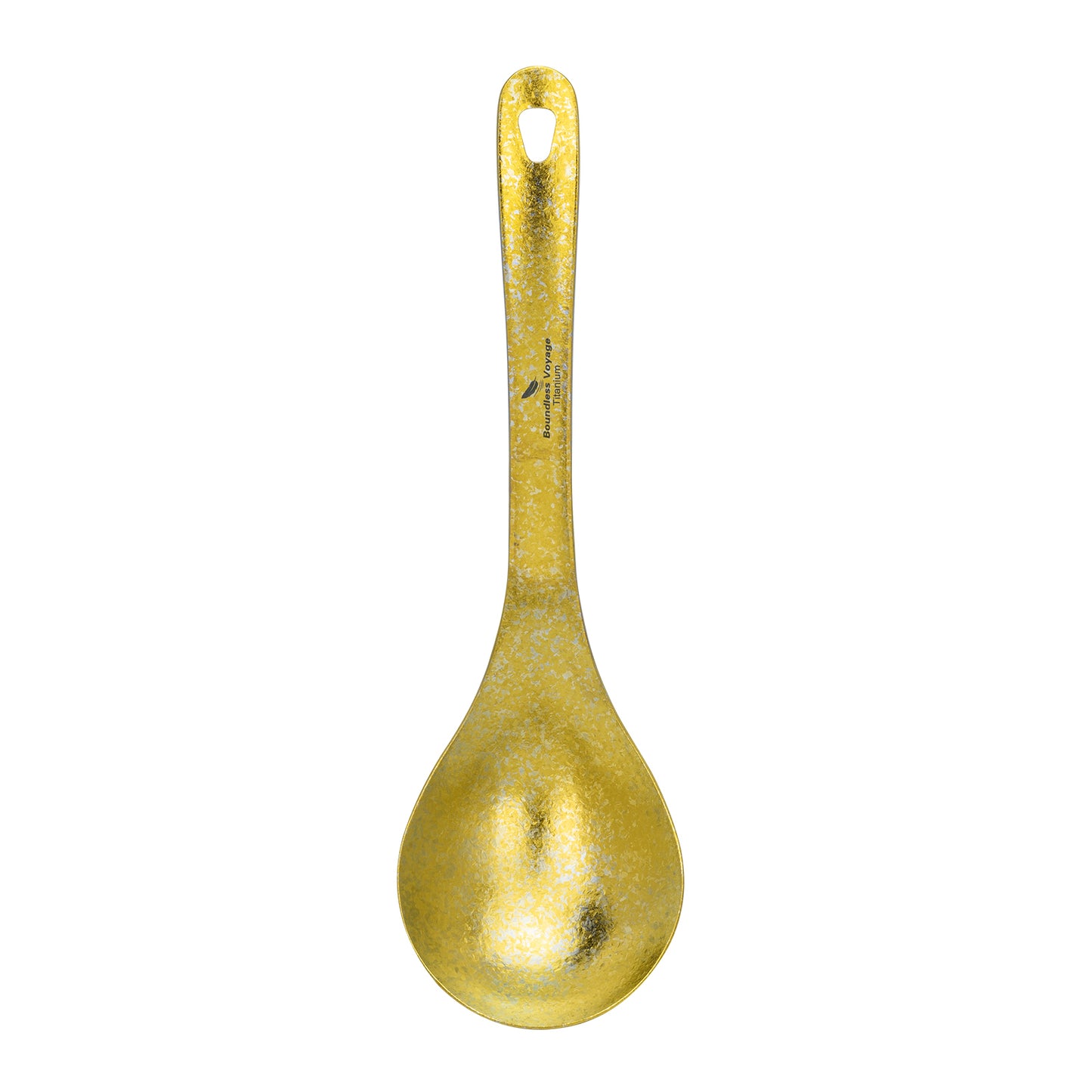 Boundless Voyage Titanium Serving Spoon 21.5cm – Large Ultralight Cooking Spoon for Camping, Outdoor Kitchen & Food Serving