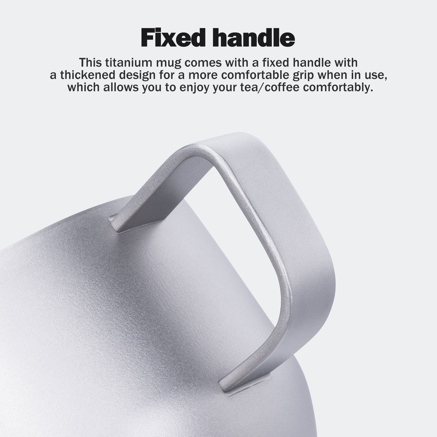 Boundless Voyage  200ml Titanium Double Wall Mug Metal Coffee Tea Cup Mini Espresso Cup Outdoor Camping Travel Ultralight Durable Portable Drinkware