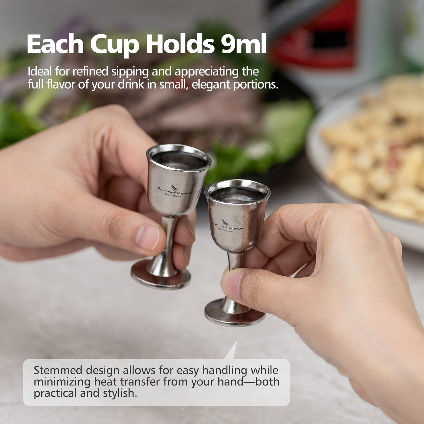 Custom Engraved Titanium Sake Set – Premium 3-Piece Japanese Wine Gift Set with Tokkuri Carafe & Ochoko Cups