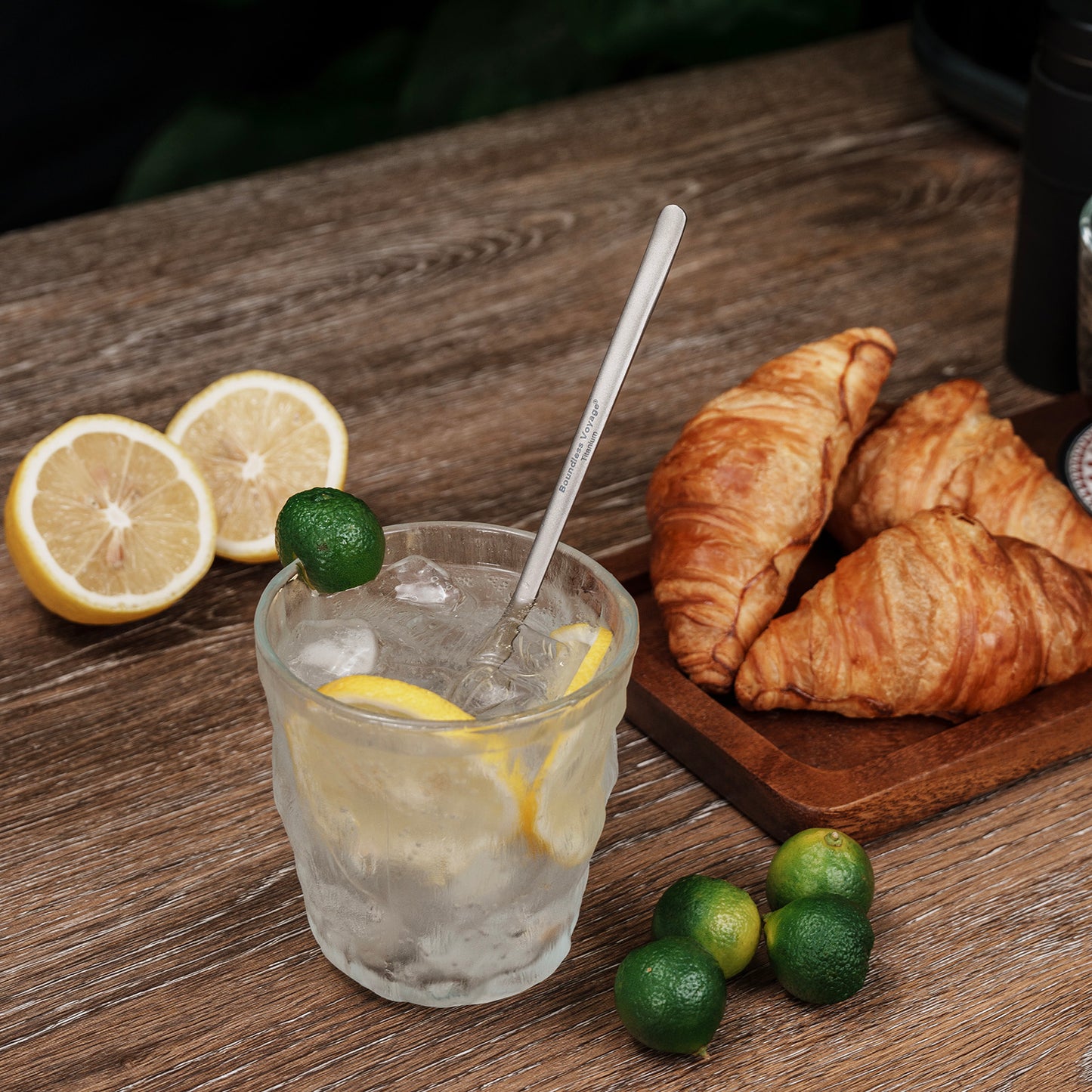 Boundless Voyage Titanium Long Handle Coffee Spoon – Ultralight Camping Spoon for Mug, Coffee, Tea & Travel