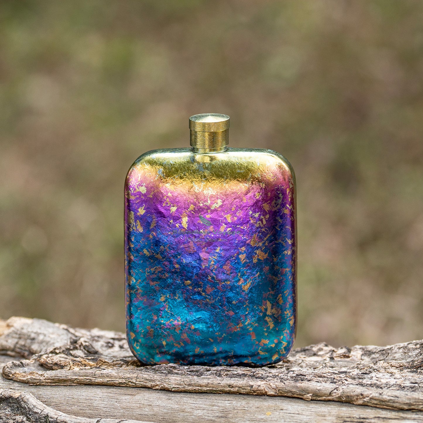 Boundless Voyage Ultralight Titanium Hip Flask | Pocket Size Whiskey & Liquor Bottle | Leakproof & Non-Toxic Metal Flask for Camping, Hiking, EDC & Premium Groomsmen Gifts