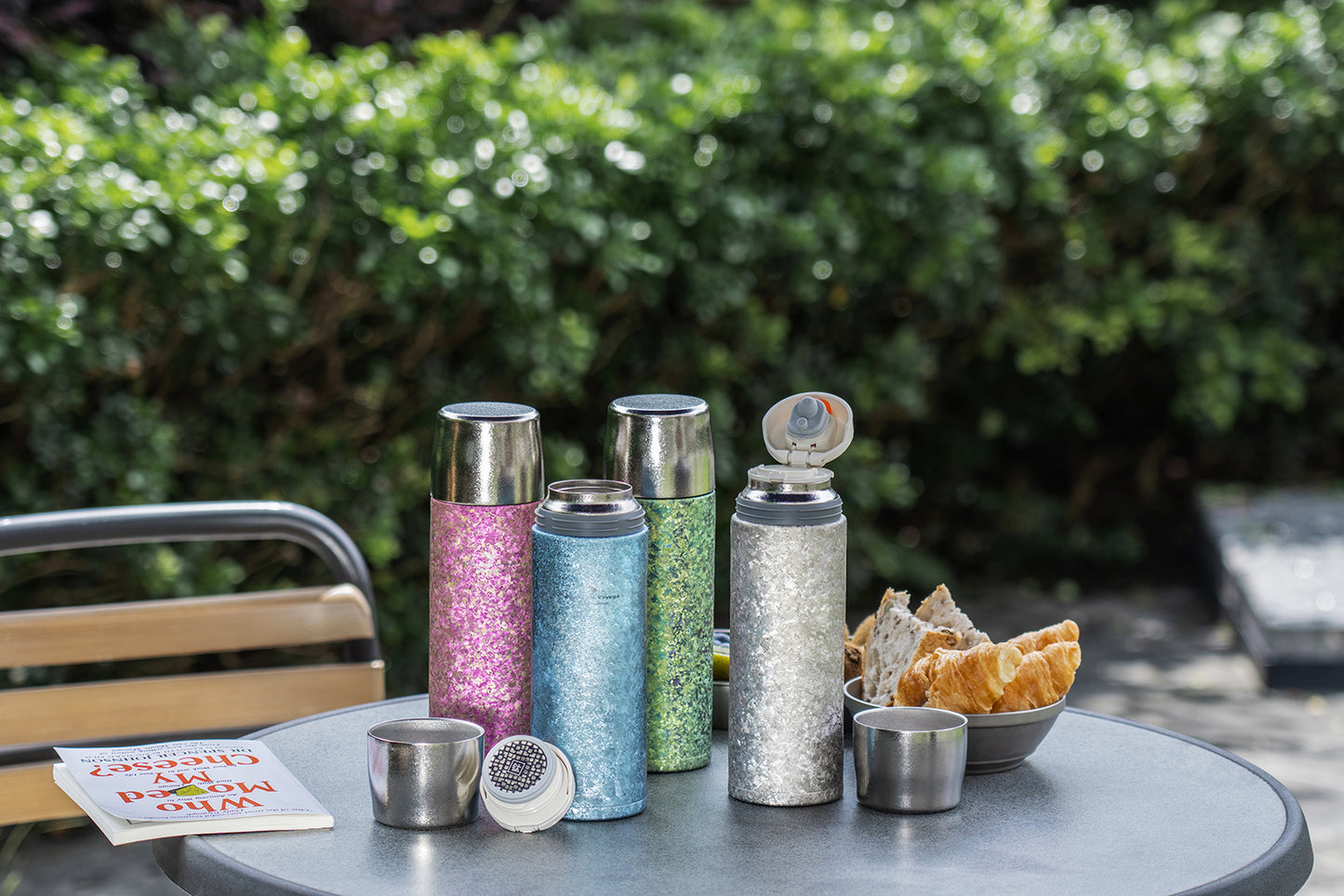 Boundless Voyage 500ml Titanium Vacuum Insulated Water Bottle | 17oz Ultralight Double-Walled Thermal Flask | Leakproof, Non-Toxic & BPA-Free Coffee Thermos for Hiking & Travel