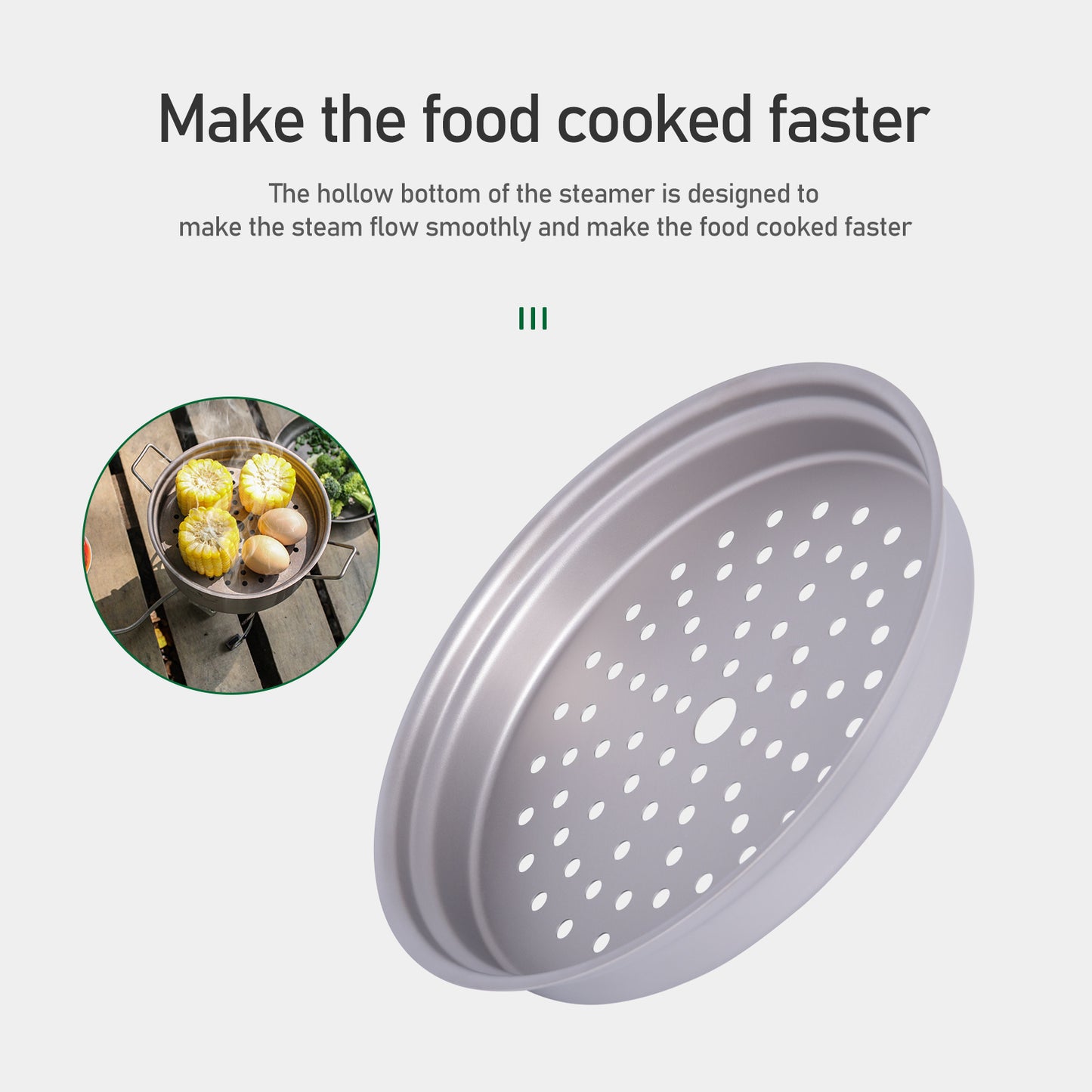 Boundless Voyage Titanium 1.8L Pot & 1000ml Frying Pan Set – Ultralight Steamer & Cookware for Camping, Hiking & Outdoor Cooking