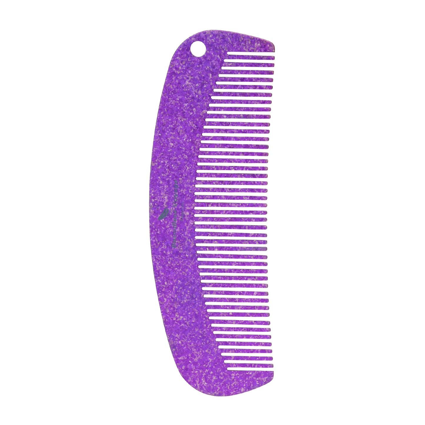 Boundless Voyage Titanium Crescent Hair & Beard Comb – Lightweight Unisex Grooming Tool for Home & Travel