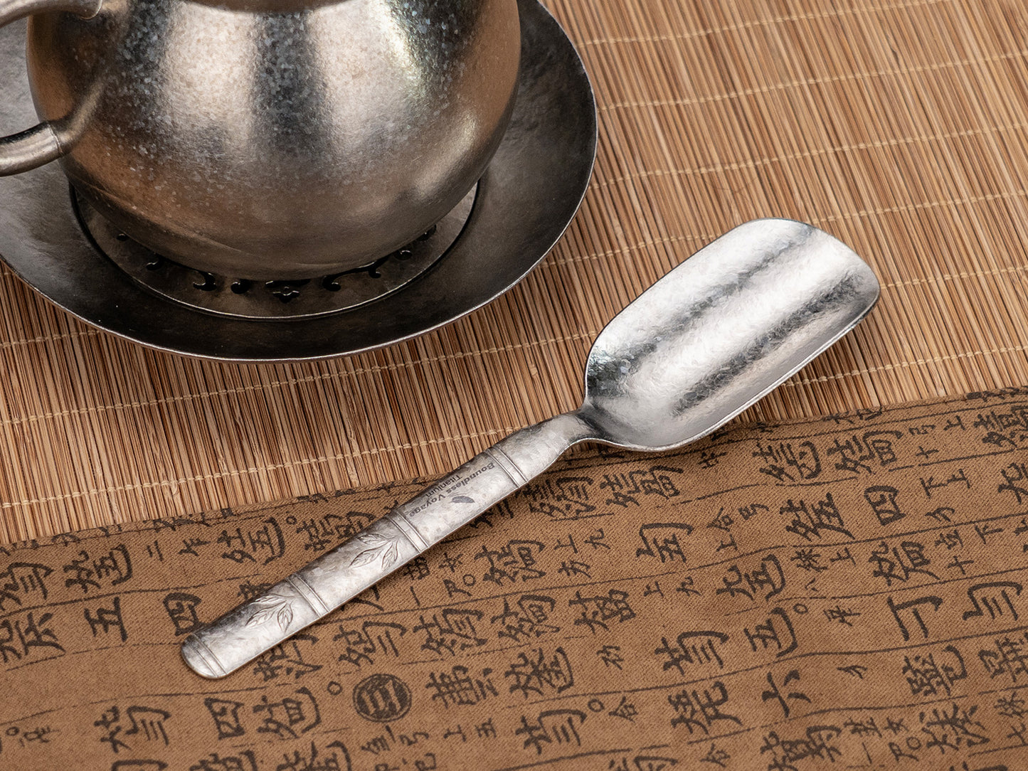 Boundless Voyage TA1 Titanium Spoon 2PCS– Ultralight Portable Camping Spoon for Hiking, Backpacking, Travel & Everyday Use