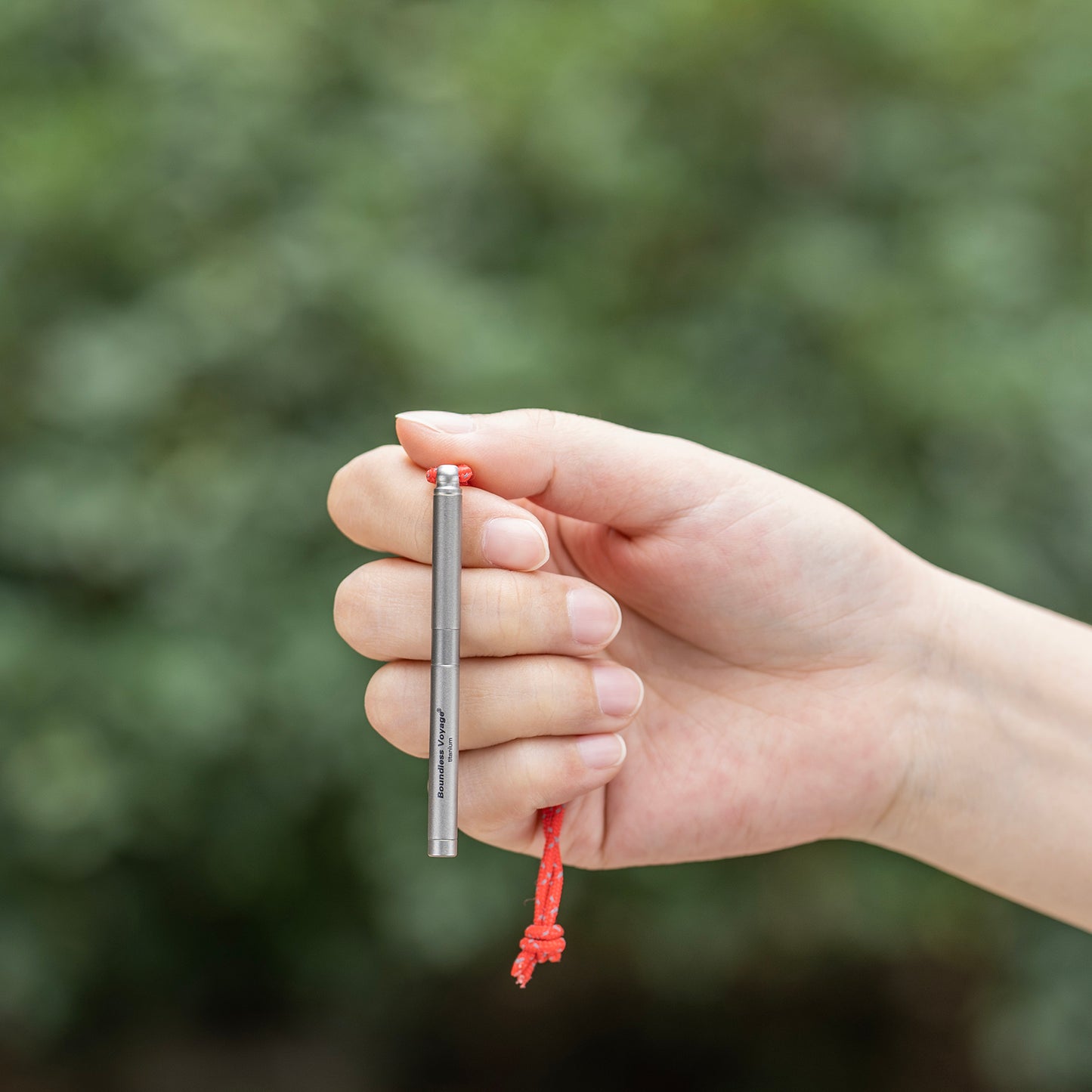 Boundless Voyage Titanium Toothpick Holder – Mini Portable EDC Toothpick Case & Multi-Use Tool for Travel & Outdoor