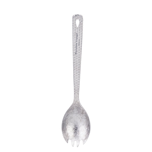 Boundless Voyage Titanium 2-in-1 Spork – Ultralight Camping & Travel Cutlery Non-Coated & Dishwasher Safe