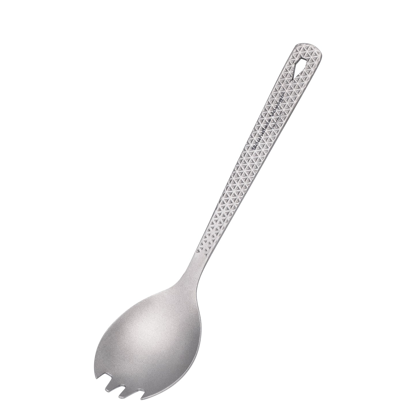 Boundless Voyage Titanium 2-in-1 Spork – Ultralight Camping & Travel Cutlery Non-Coated & Dishwasher Safe