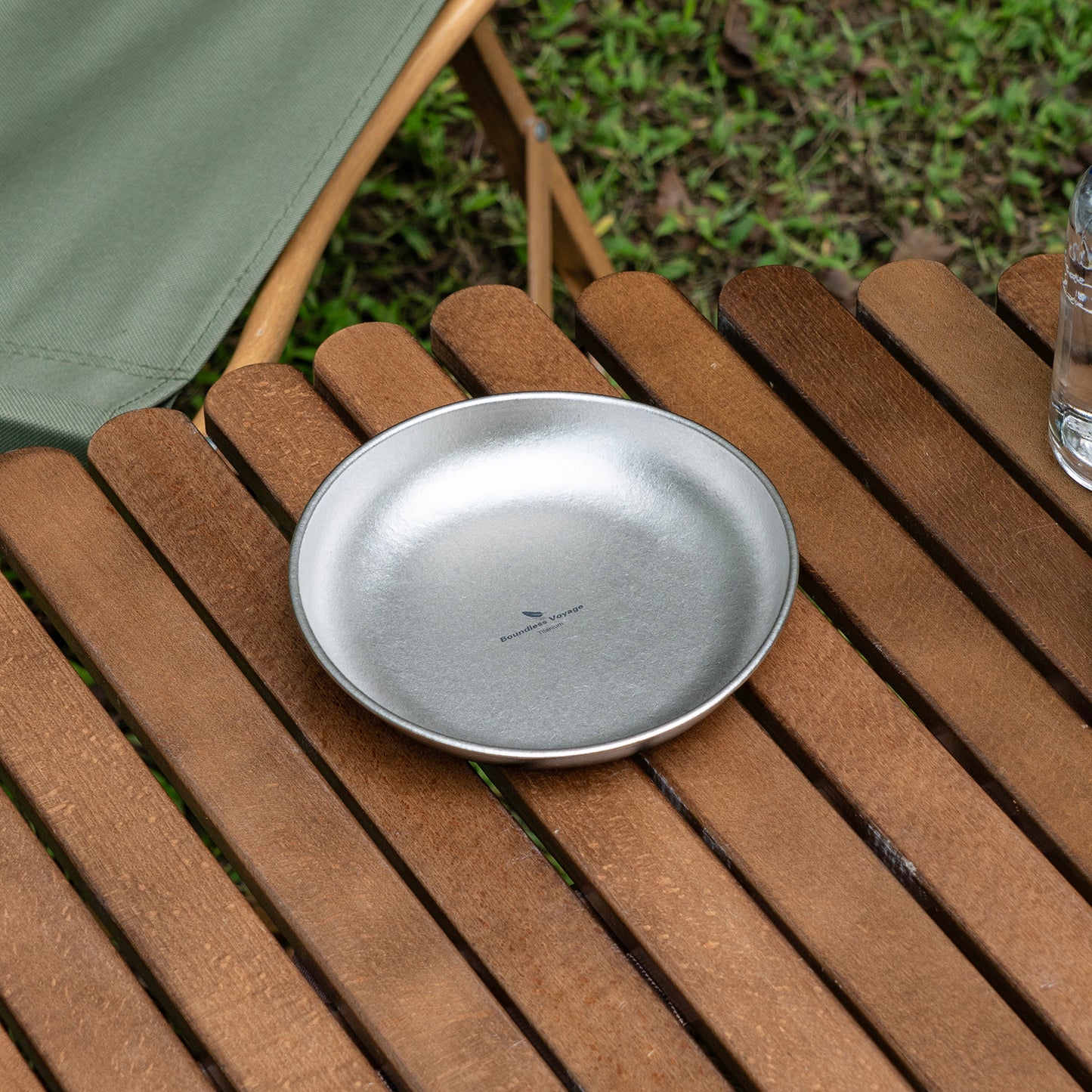 Boundless Voyage Titanium Pan 250ml – Ultralight Camping Frying Pan & Outdoor Cooking Dish for Hiking & Travel