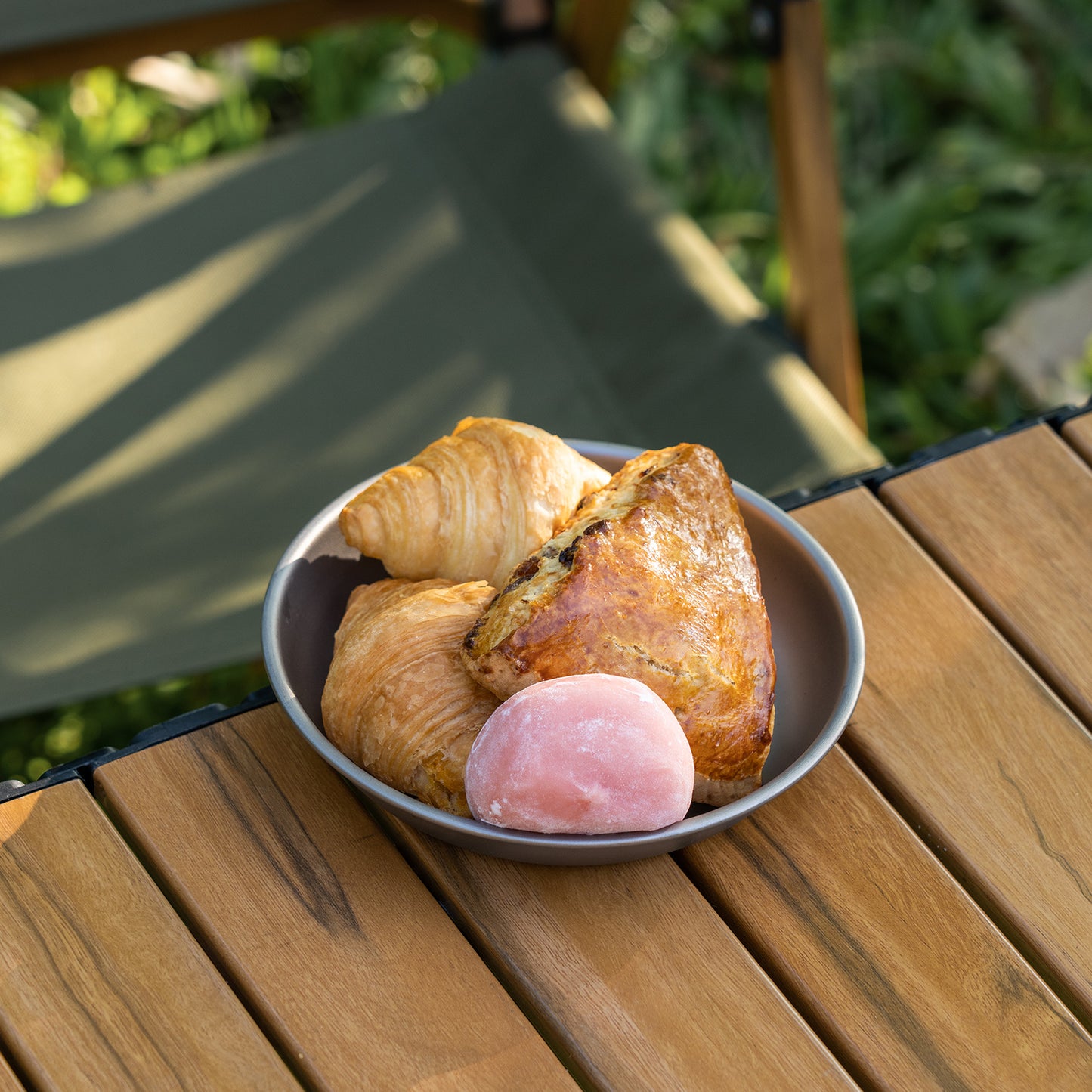 Boundless Voyage Titanium Camping Plate – Ultralight Round Dinner Plate with Mesh Bag for Hiking, Backpacking & Outdoor Dining