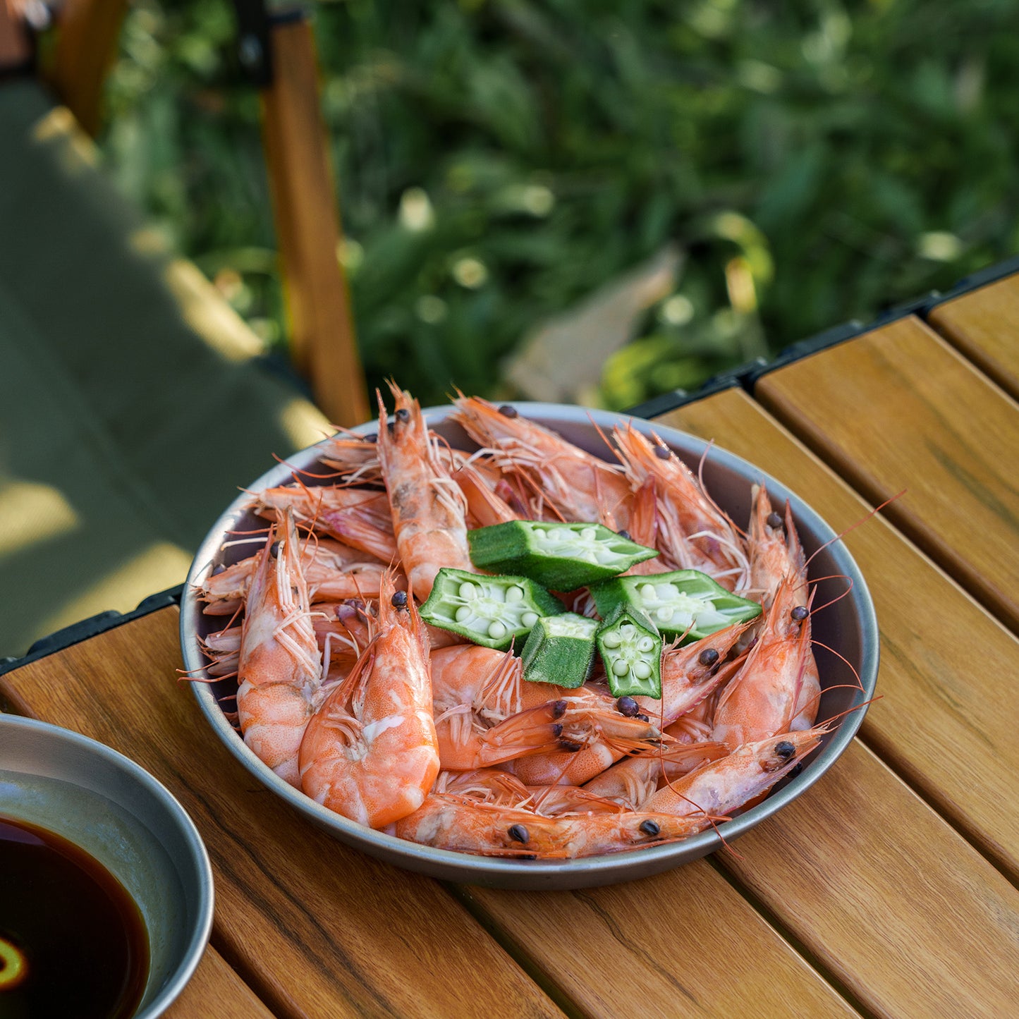 Boundless Voyage Titanium Camping Plate 170mm – Ultralight Round Dinner Plate with Mesh Bag for Hiking, Backpacking & Outdoor Dining