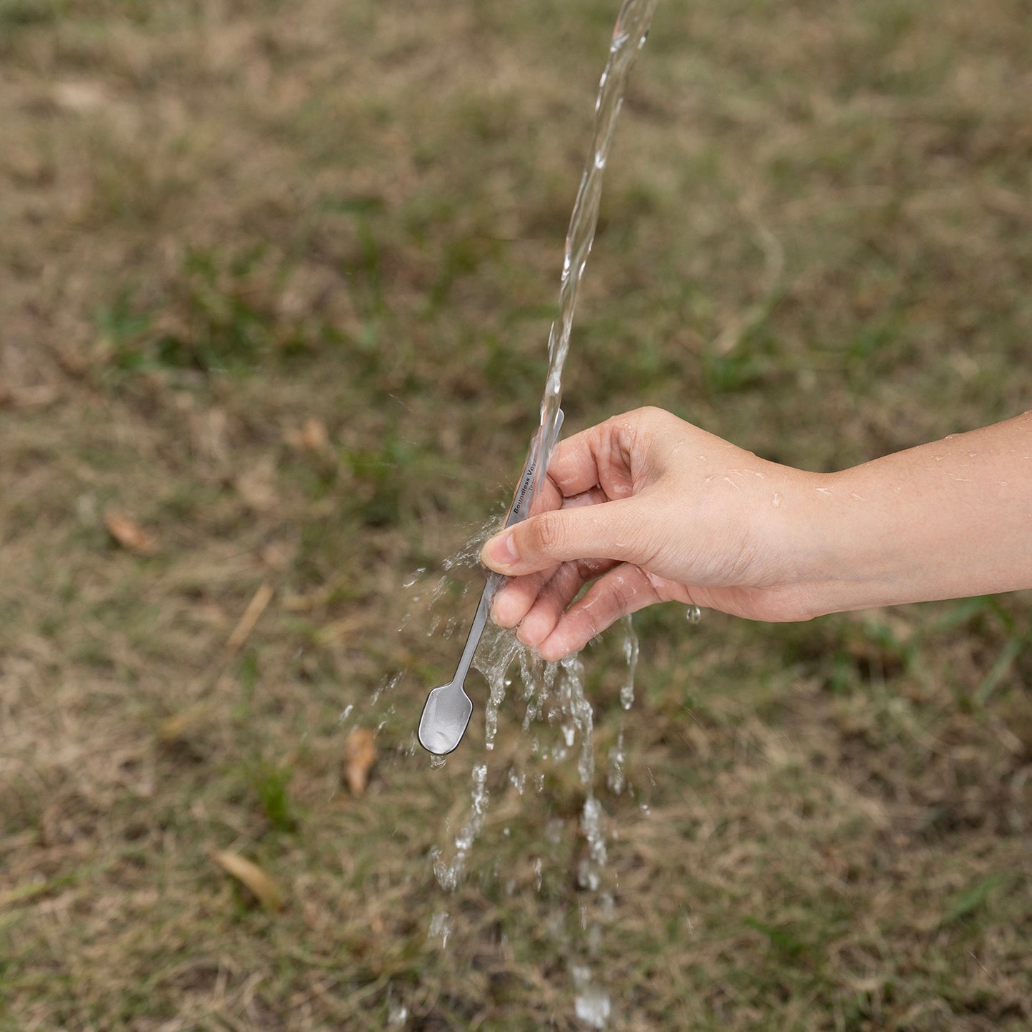 Boundless Voyage TA1 Titanium Mini Coffee Spoon – Ultralight Reusable Espresso & Dessert Spoon for Home, Office, Travel & Camping