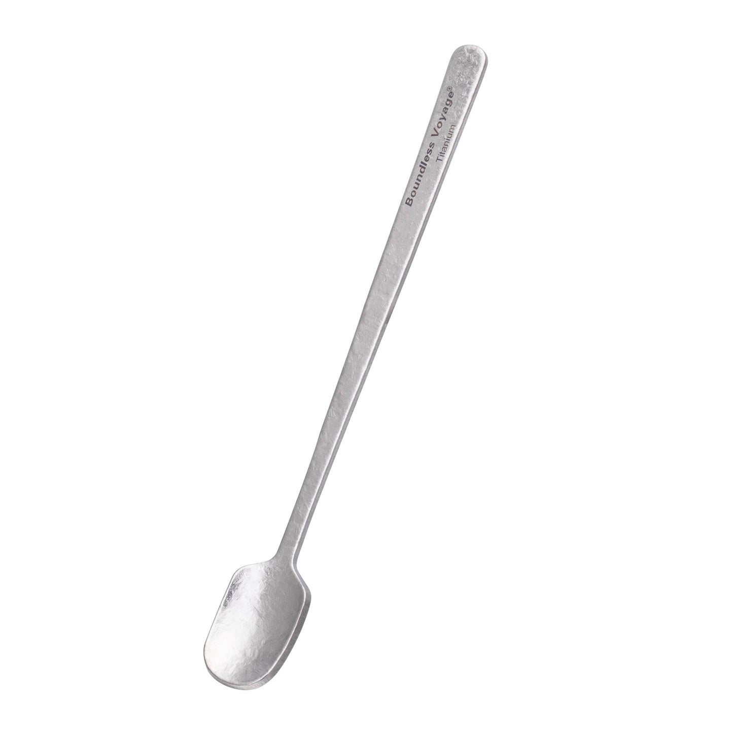 Boundless Voyage TA1 Titanium Mini Coffee Spoon – Ultralight Reusable Espresso & Dessert Spoon for Home, Office, Travel & Camping
