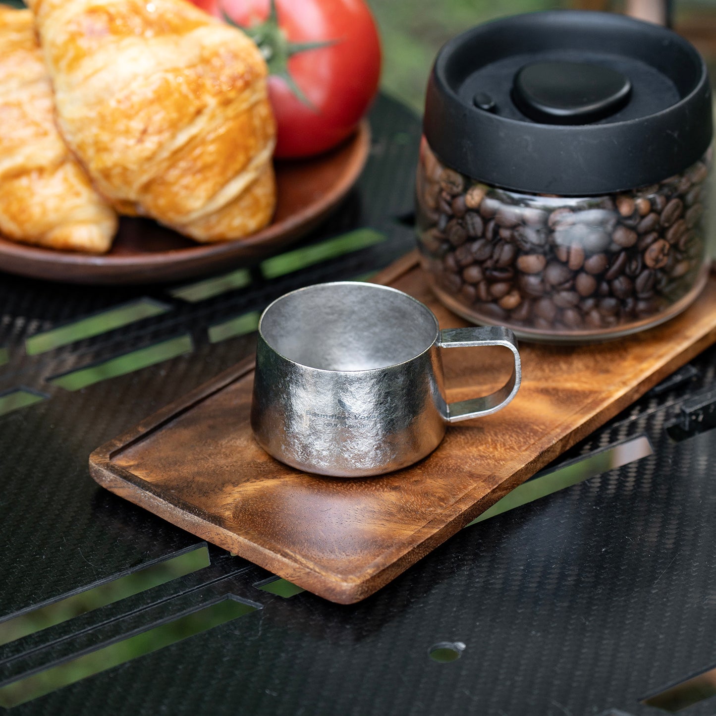 Boundless Voyage 75ml Titanium Double Wall Coffee Cup – Ultralight Mini Espresso & Tea Mug for Camping, Travel & Home