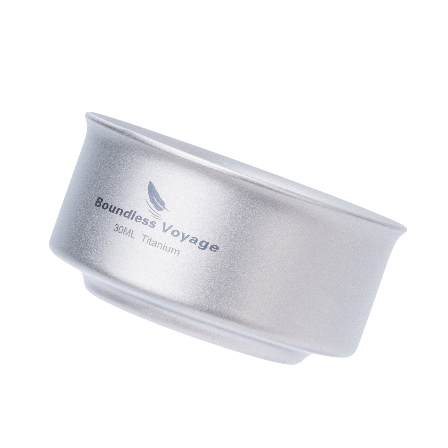 Boundless Voyage Titanium Insulated Mini Cup 30ml | Double-Walled Tasting Mug for Espresso & Kung Fu Tea | BPA-Free Camping Tableware
