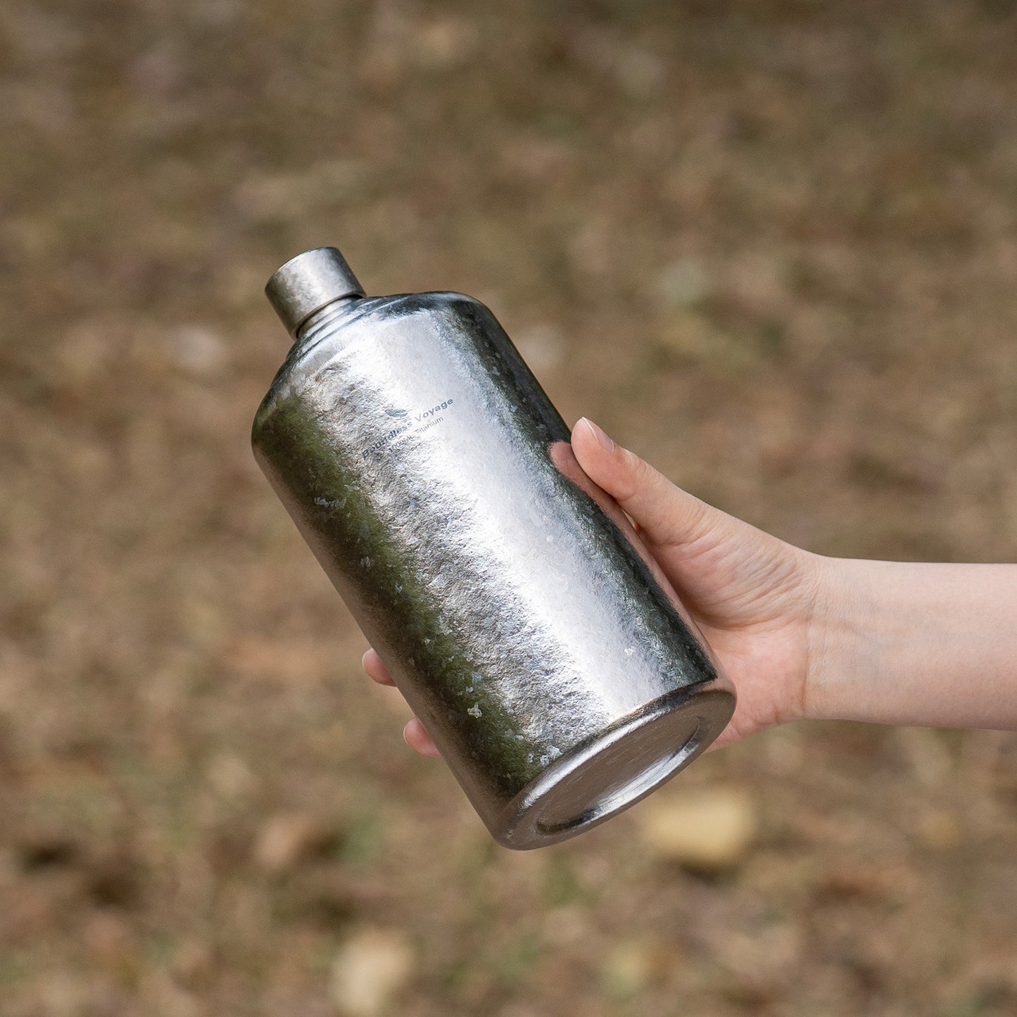 Boundless Voyage 1000ml Pure Titanium Hip Flask | Large Capacity Ultralight Whiskey & Spirit Bottle | Leakproof Coating-Free Healthy Flask for Camping, Hunting & Travel