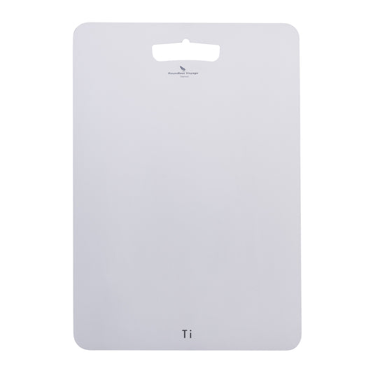 Boundless Voyage Titanium Cutting Board M Size Home Outdoor Camping Fruits Vegetable Meat Chopping Block Cutting Board