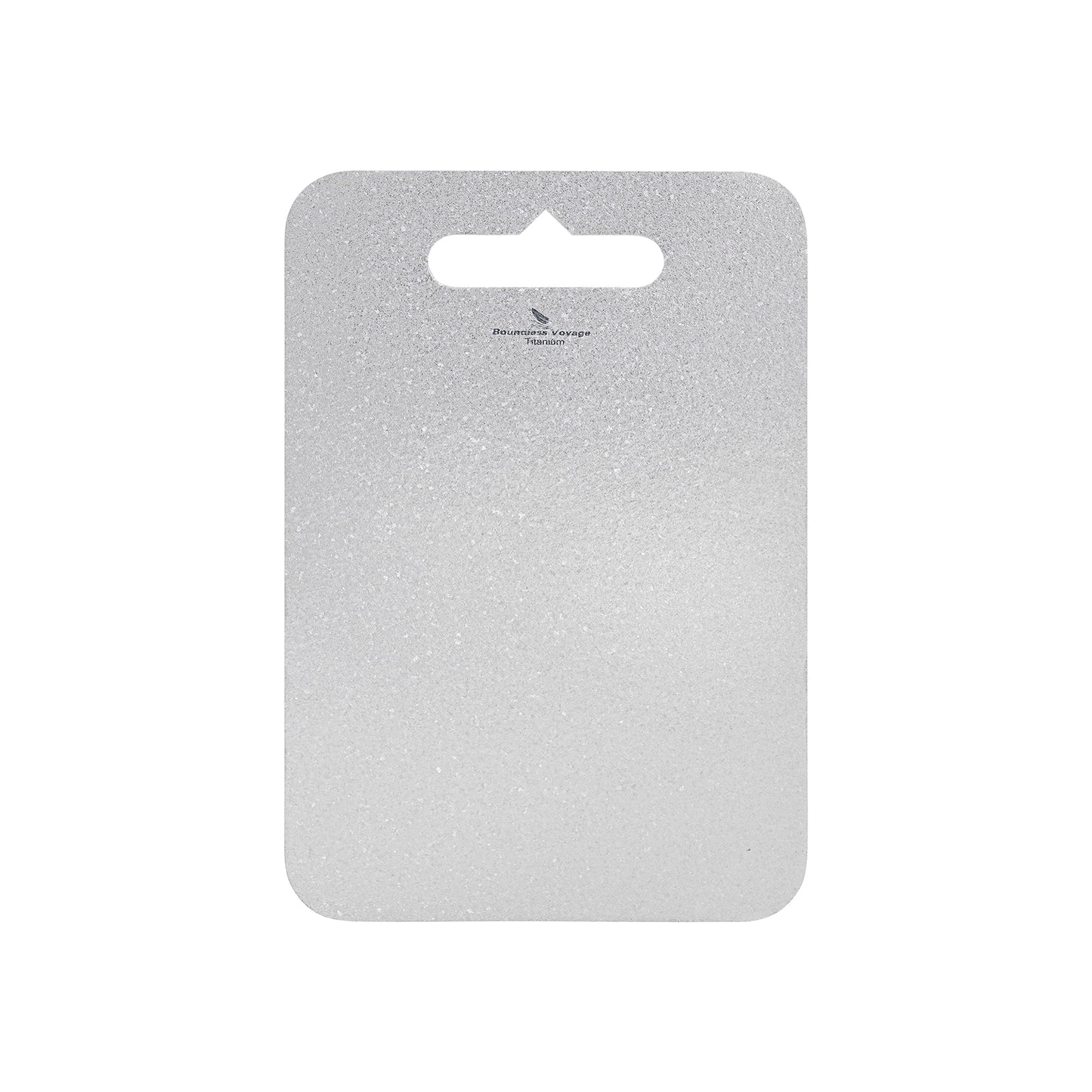 Boundless Voyage Titanium Cutting Board – TA1 Ultralight Multifunctional Camping Chopping Board for Outdoor Kitchen & Travel