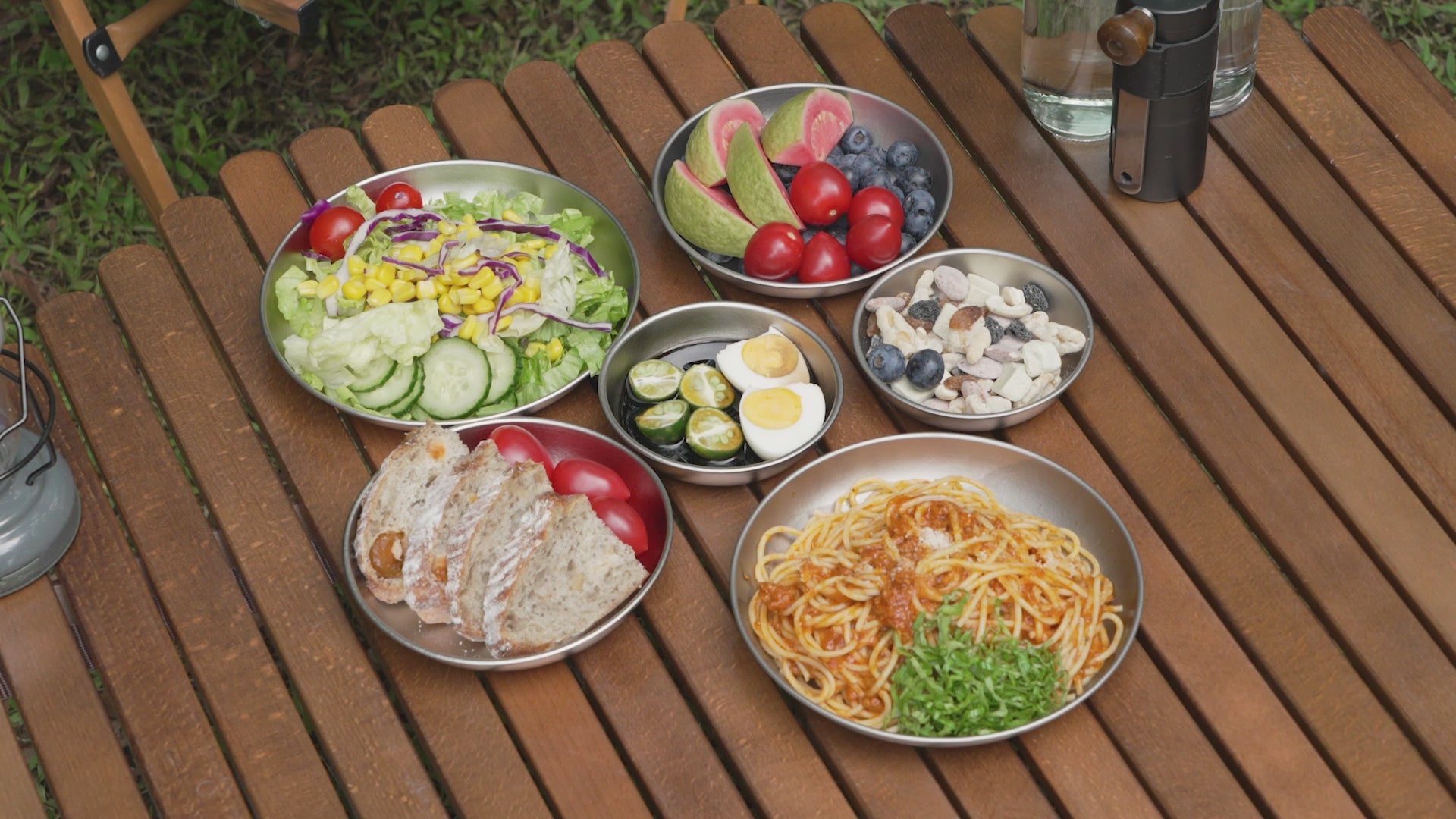 Boundless Voyage Titanium Camping Plate 150ml – Portable