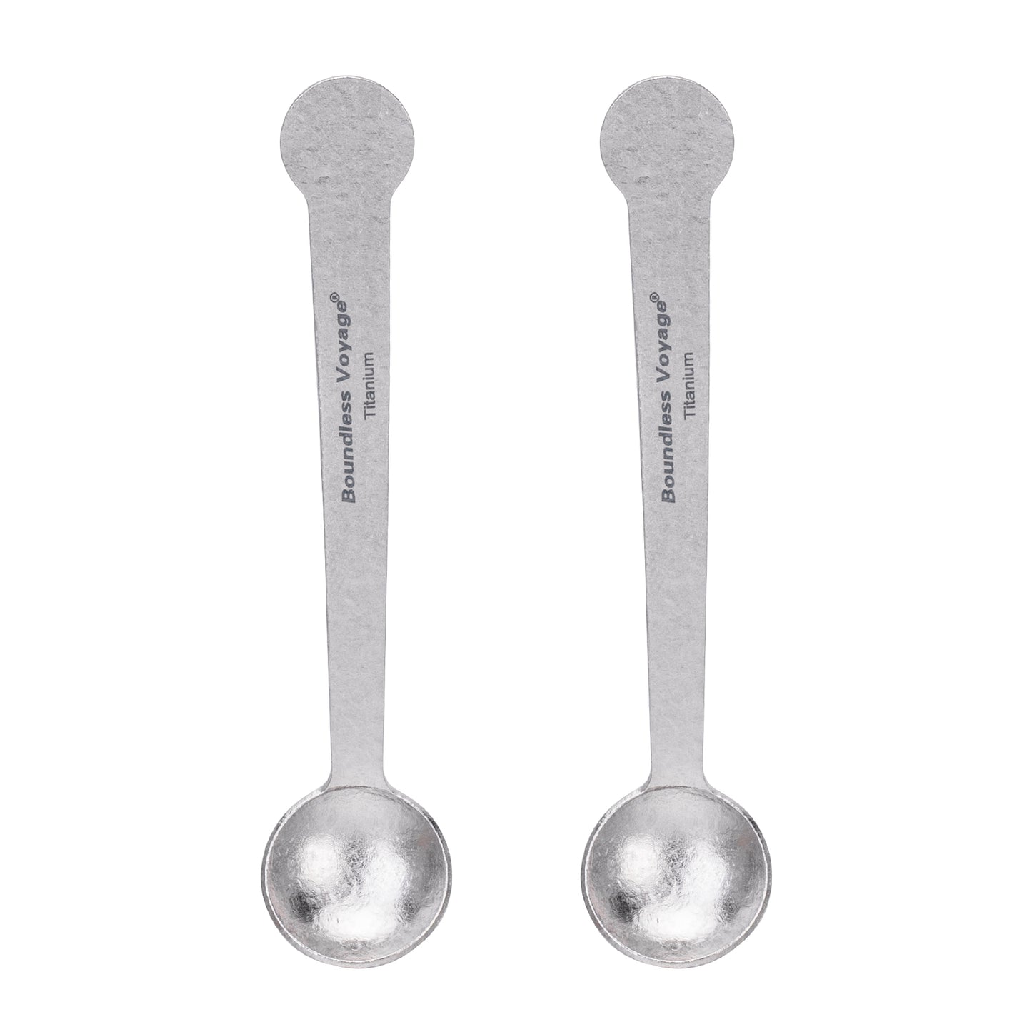 Boundless Voyage TA1 Titanium Mini Coffee Spoon – Ultralight Small Spoon for Dessert, Tea, Sugar & Jam | Perfect for Parties & Travel