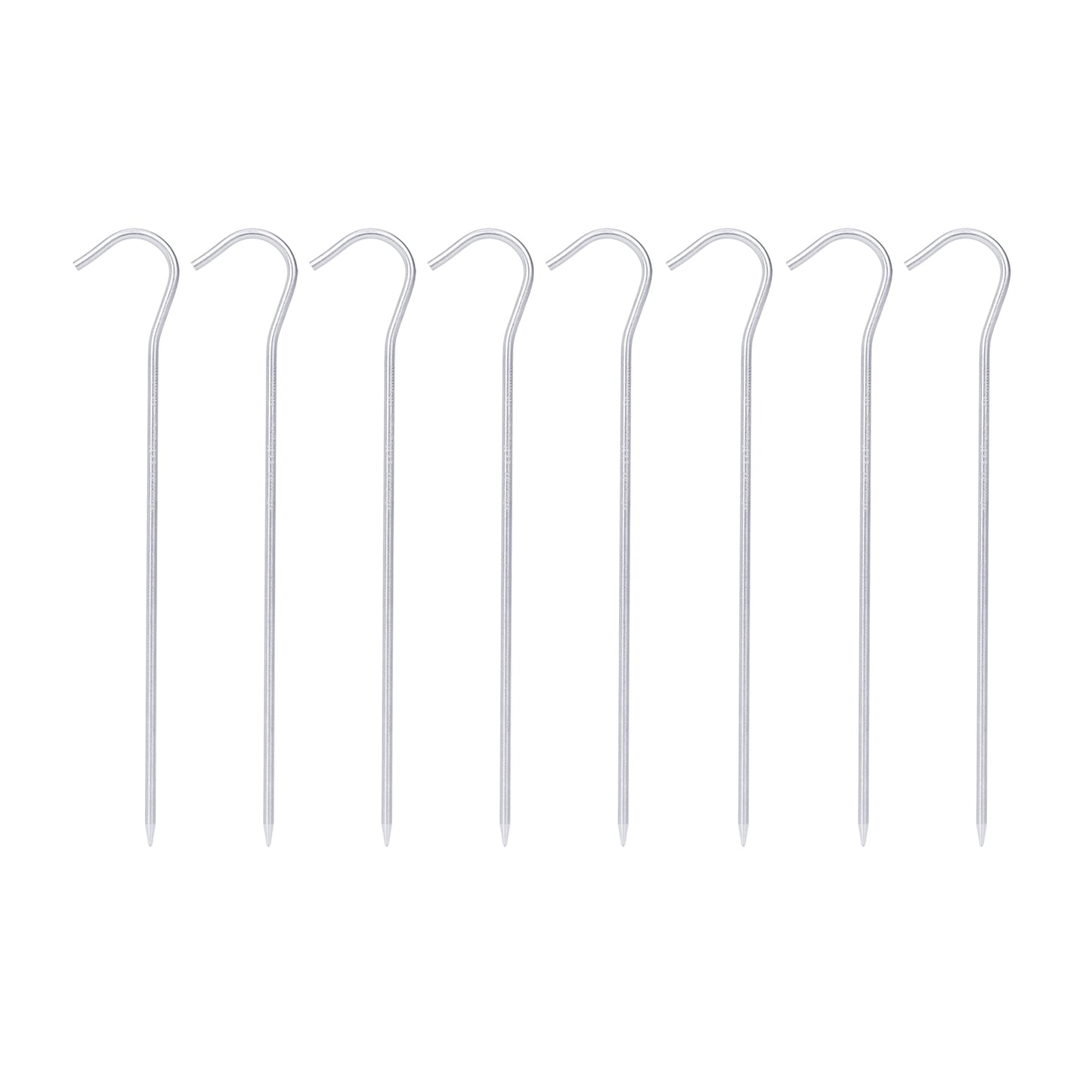 Boundless Voyage Titanium Tent Stakes 8pcs – Ultralight Camping Pegs for Backpacking, Hiking & Outdoor Use