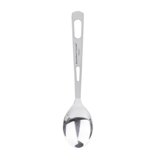 Boundless Voyage Ti1041T 16.5cm Titanium Spoon – 14.2g Camping Cutlery