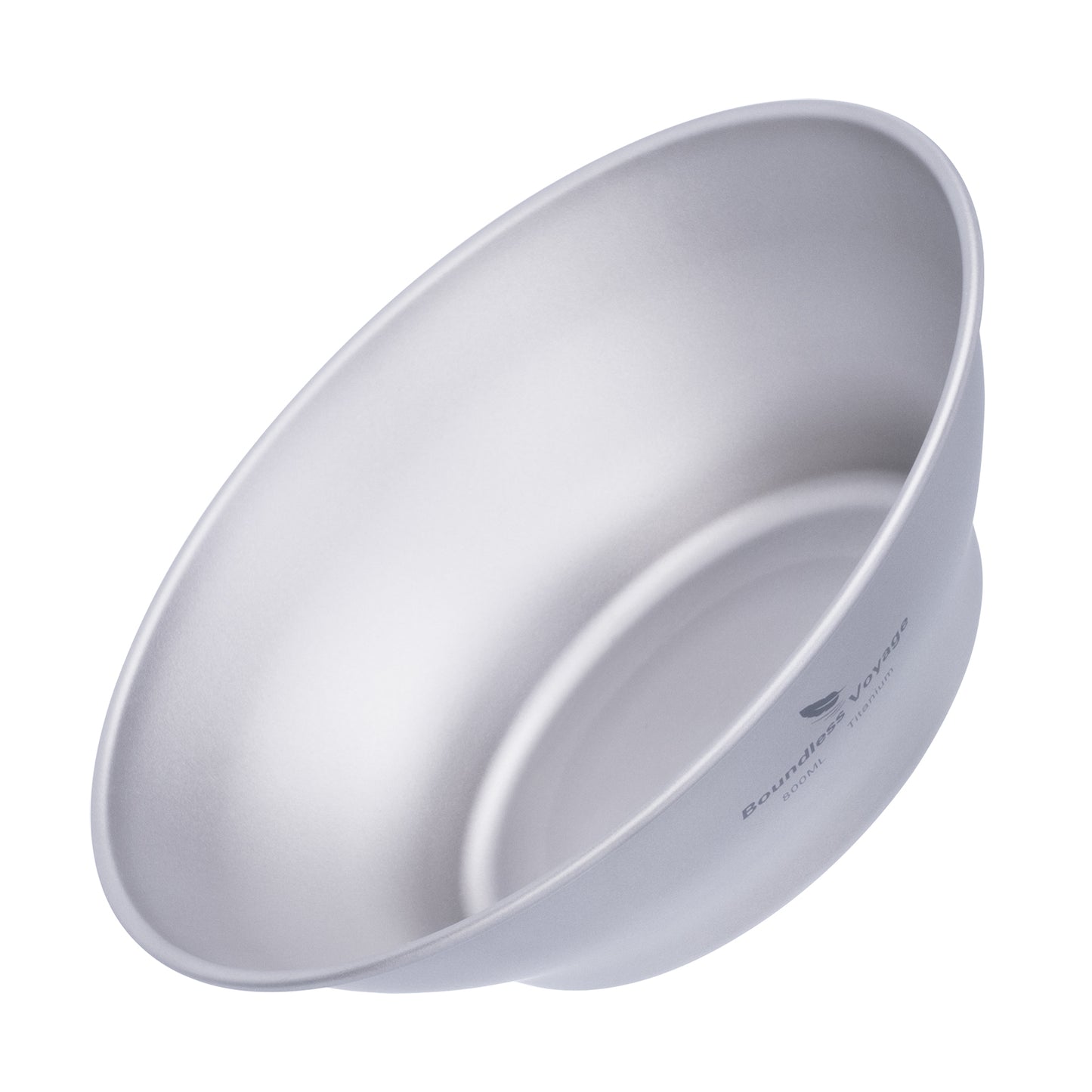 Boundless Voyage 800ml Titanium Camping Bowl – Ultralight Large Single-Wall Outdoor Dish for Backpacking, Hiking & Travel
