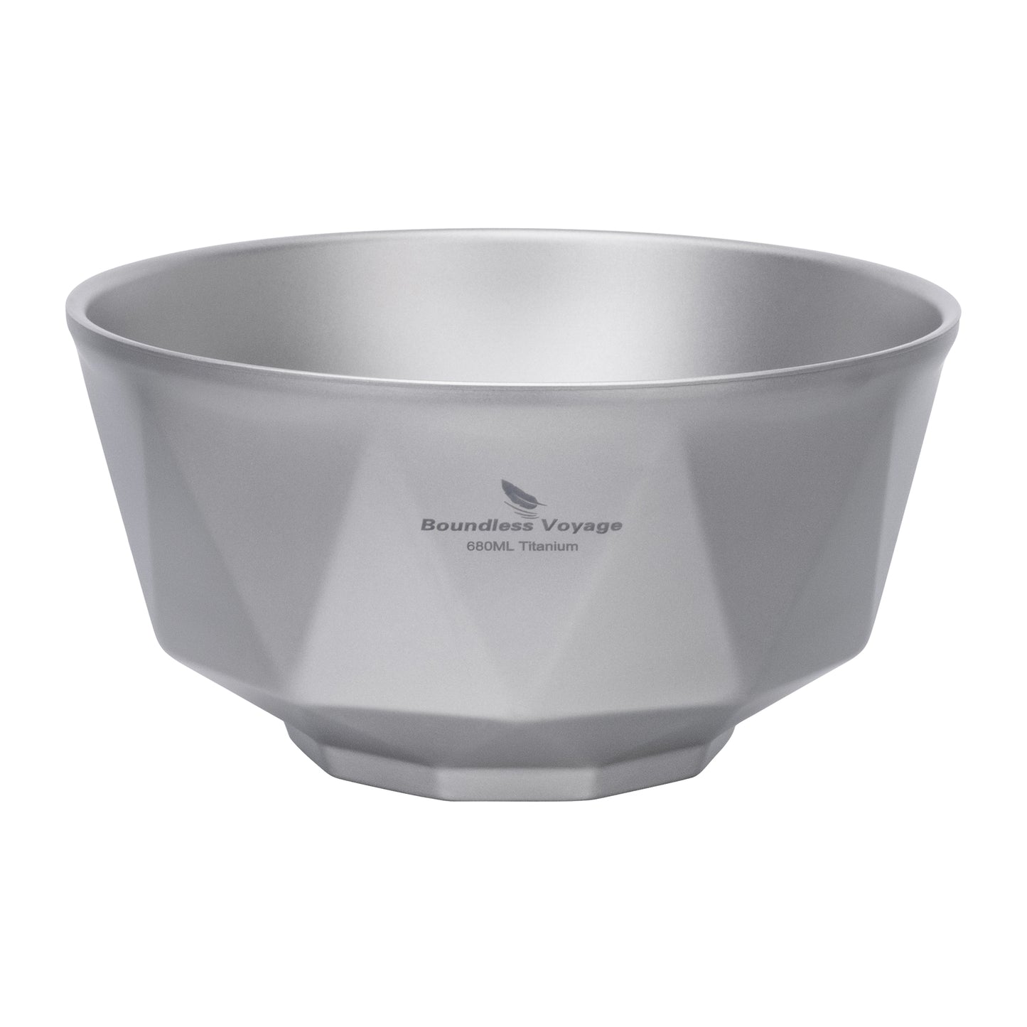Boundless Voyage 680ml Double-Walled Titanium Bowl | Ultralight Insulated Serving Bowl for Camping & Backpacking