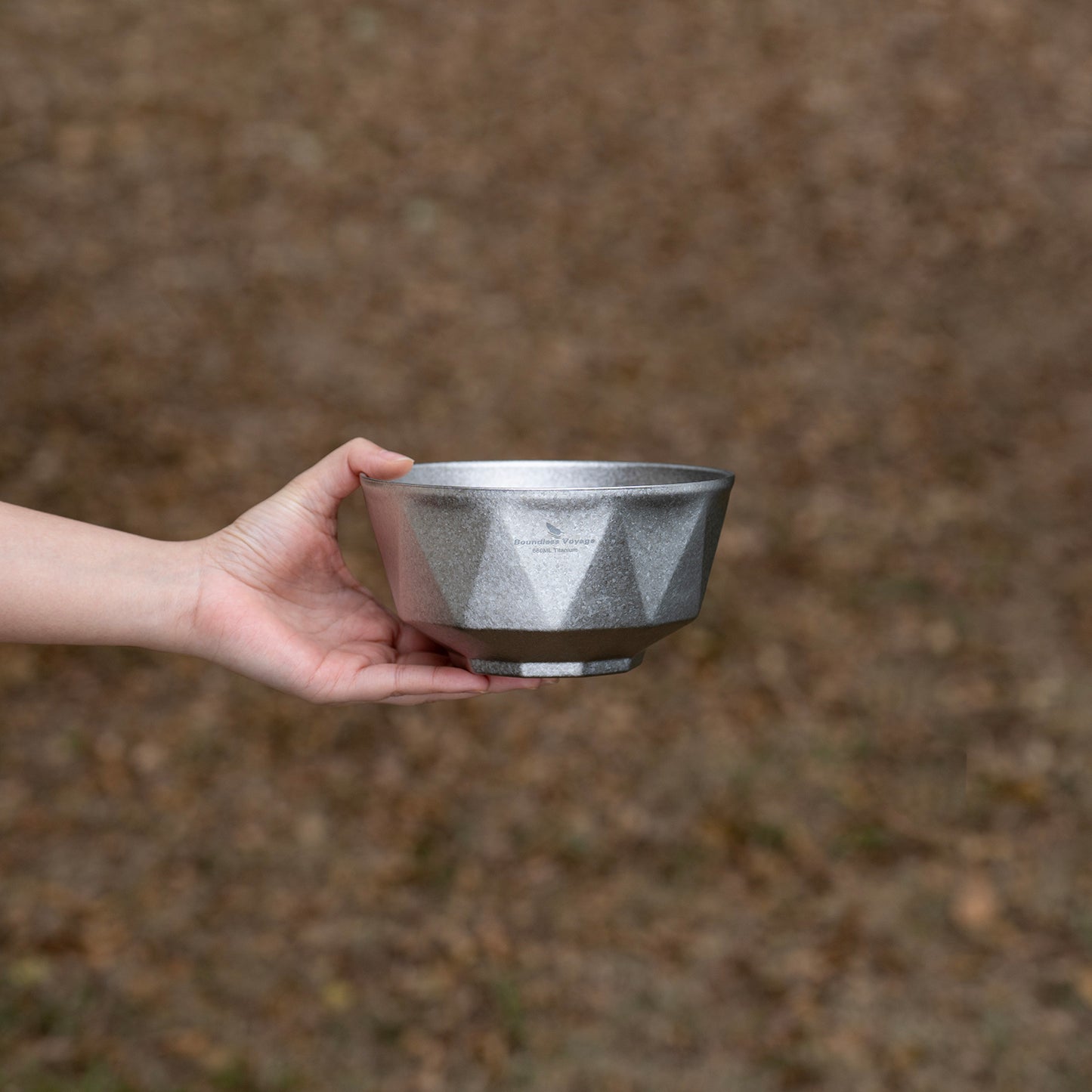 Boundless Voyage 680ml Double-Walled Titanium Bowl | Ultralight Insulated Serving Bowl for Camping & Backpacking