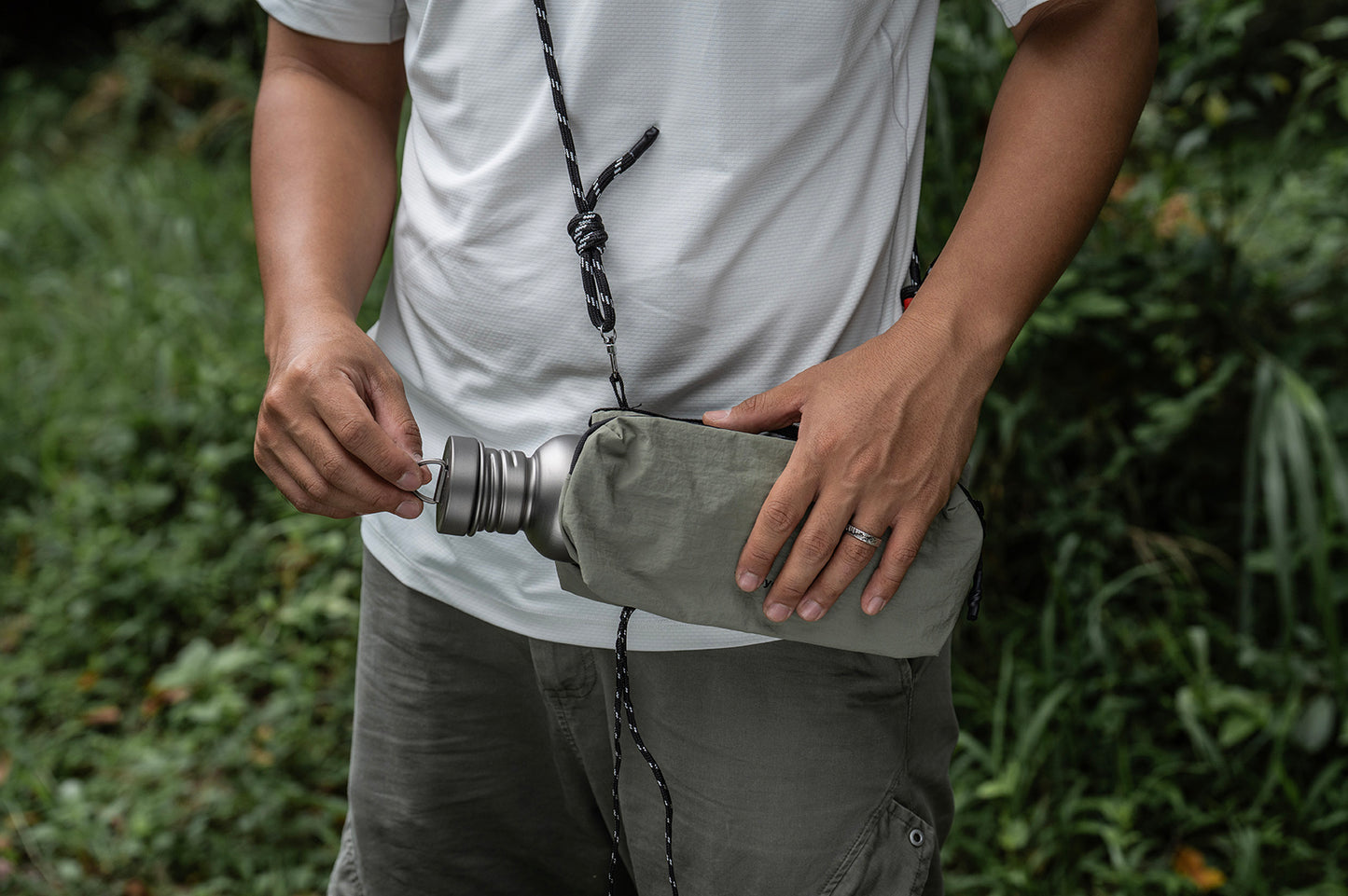 Boundless Voyage Titanium Water Bottle 750ml – Ultralight, Leak-Proof & Durable for Camping, Hiking & Everyday Use