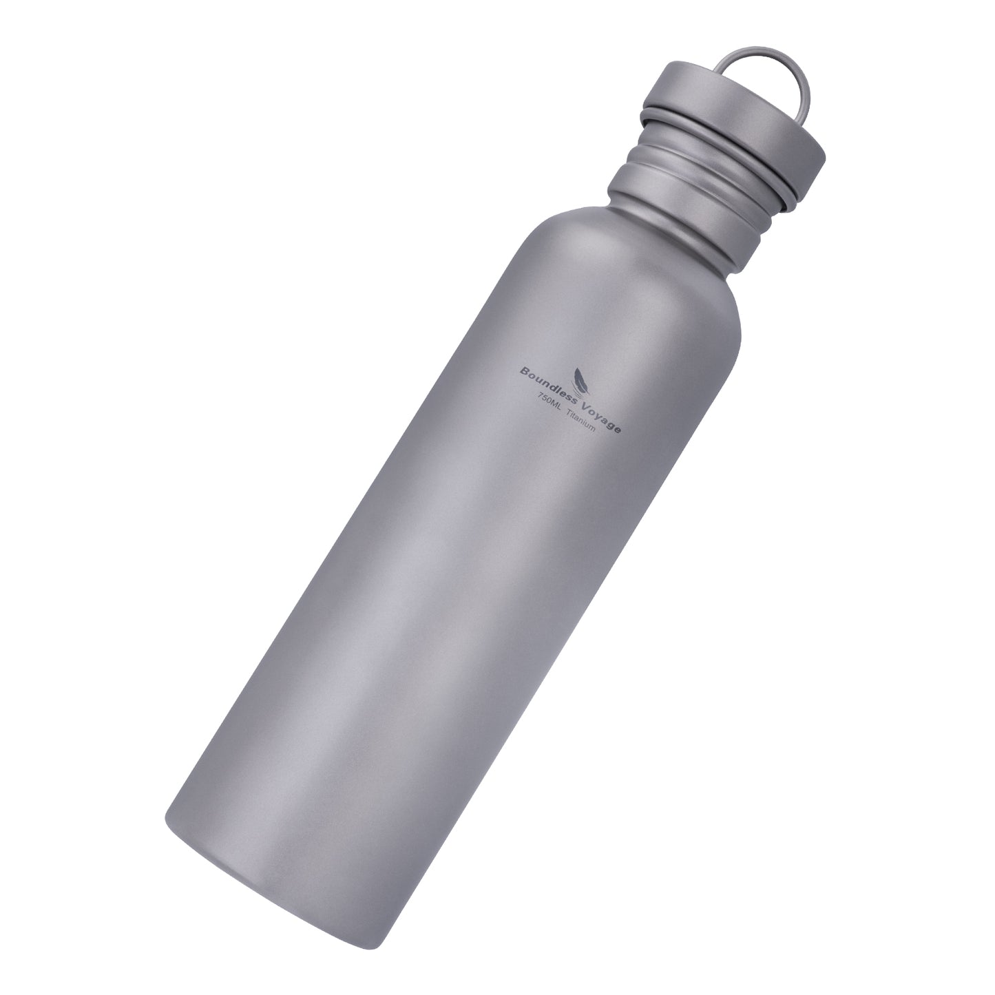Boundless Voyage Titanium Water Bottle 750ml – Ultralight, Leak-Proof & Durable for Camping, Hiking & Everyday Use