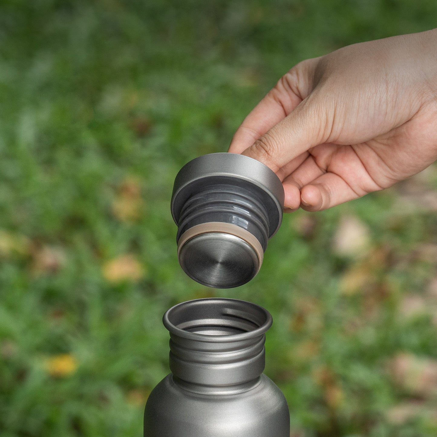 Boundless Voyage Titanium Water Bottle 750ml – Ultralight, Leak-Proof & Durable for Camping, Hiking & Everyday Use