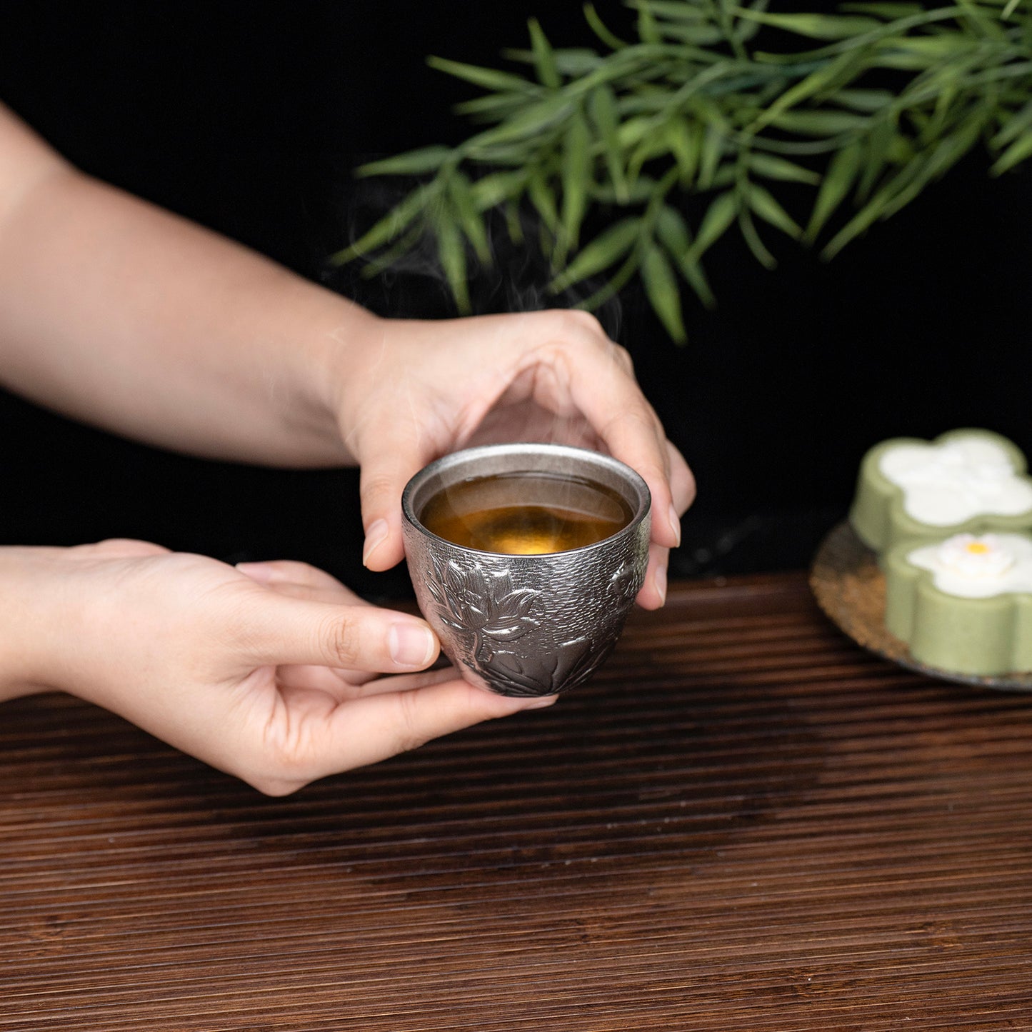 Boundless Voyage 100ml Double-Wall Titanium Cup – Ultralight Mini Coffee, Tea & Espresso Cup for Camping, Travel & Home