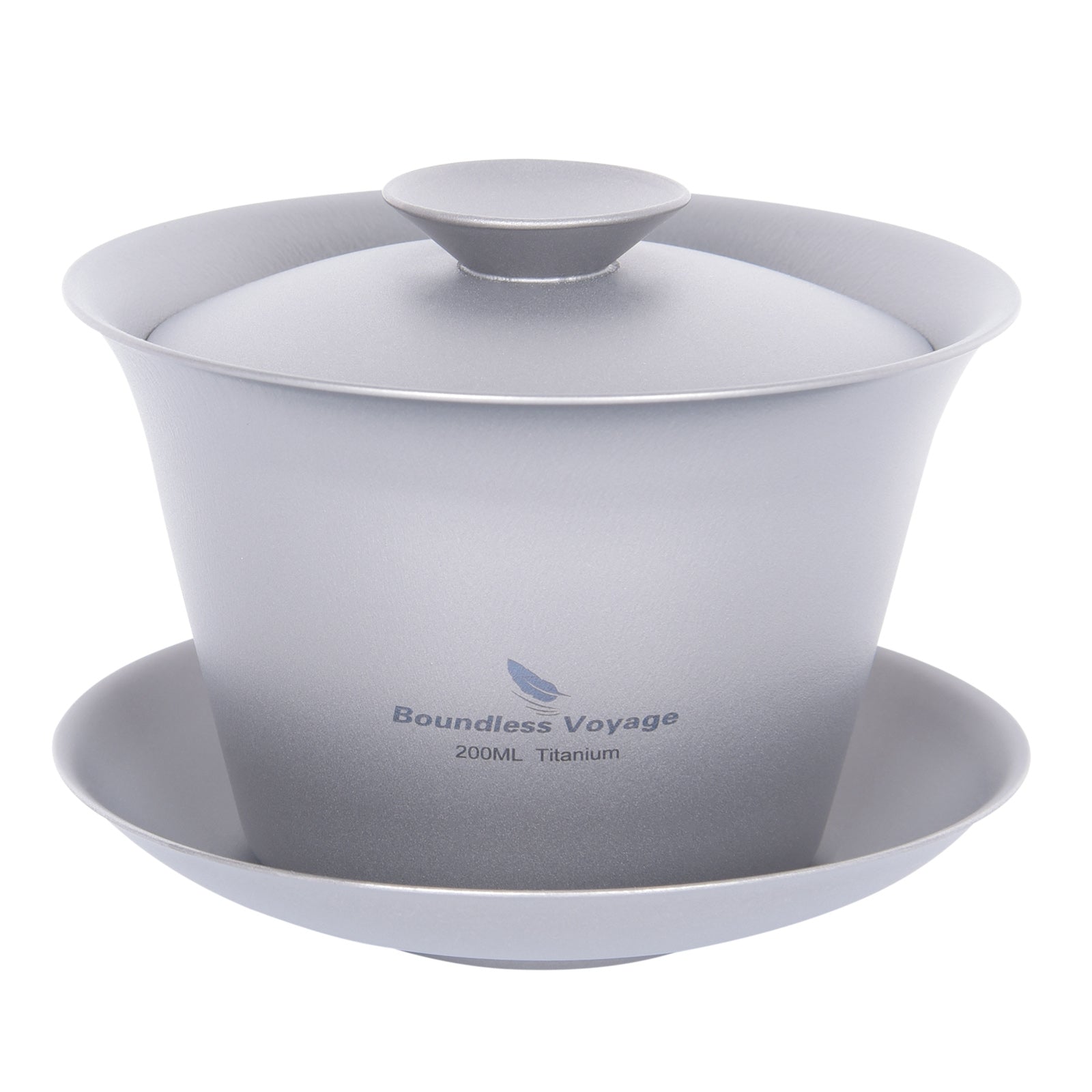 Boundless Voyage 200ml Titanium Gaiwan Set | Chinese Kung Fu Tea Bowl ...