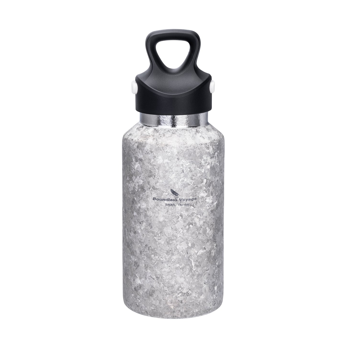 Boundless Voyage Titanium Thermos Vacuum Water Bottle Double-Walled Lightweight Leak-Proof Sport Bottle for Travel Outdoor Office