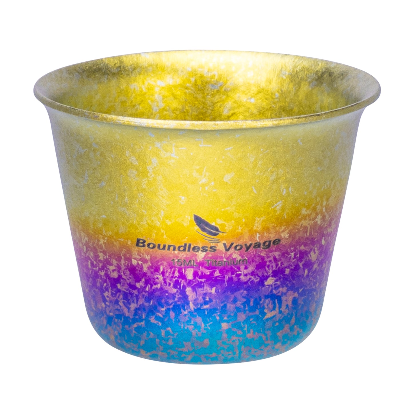Boundless Voyage Ultralight Titanium Mini Cup | Portable Teacup & Whiskey Shot Glass | Small Metal Espresso Cup for Camping, Hiking & Home Use | BPA-Free & Healthy Drinkware