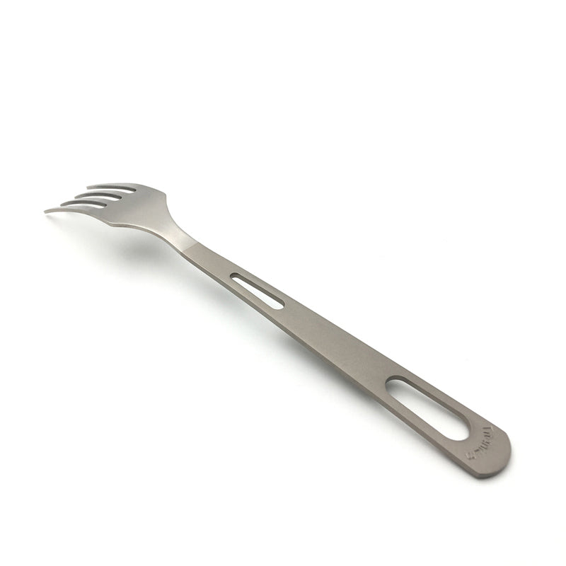 Boundless Voyage Titanium Tableware Camping Fork Outdoor Cutlery  Lightweight