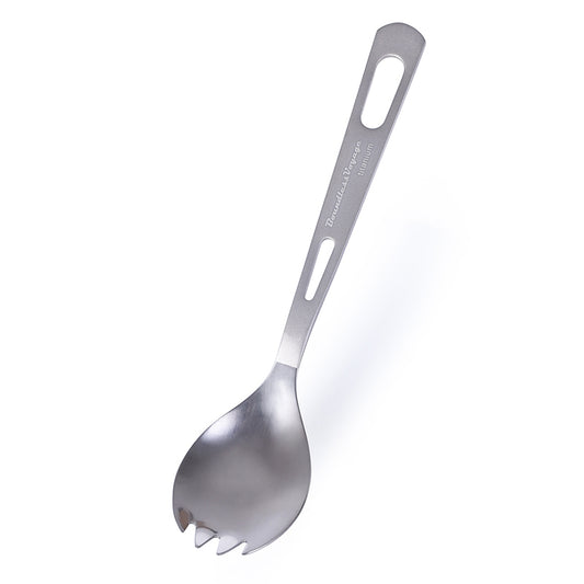 Boundless Voyage Titanium Spork Tableware Camping Fork Outdoor Cutlery  Lightweight